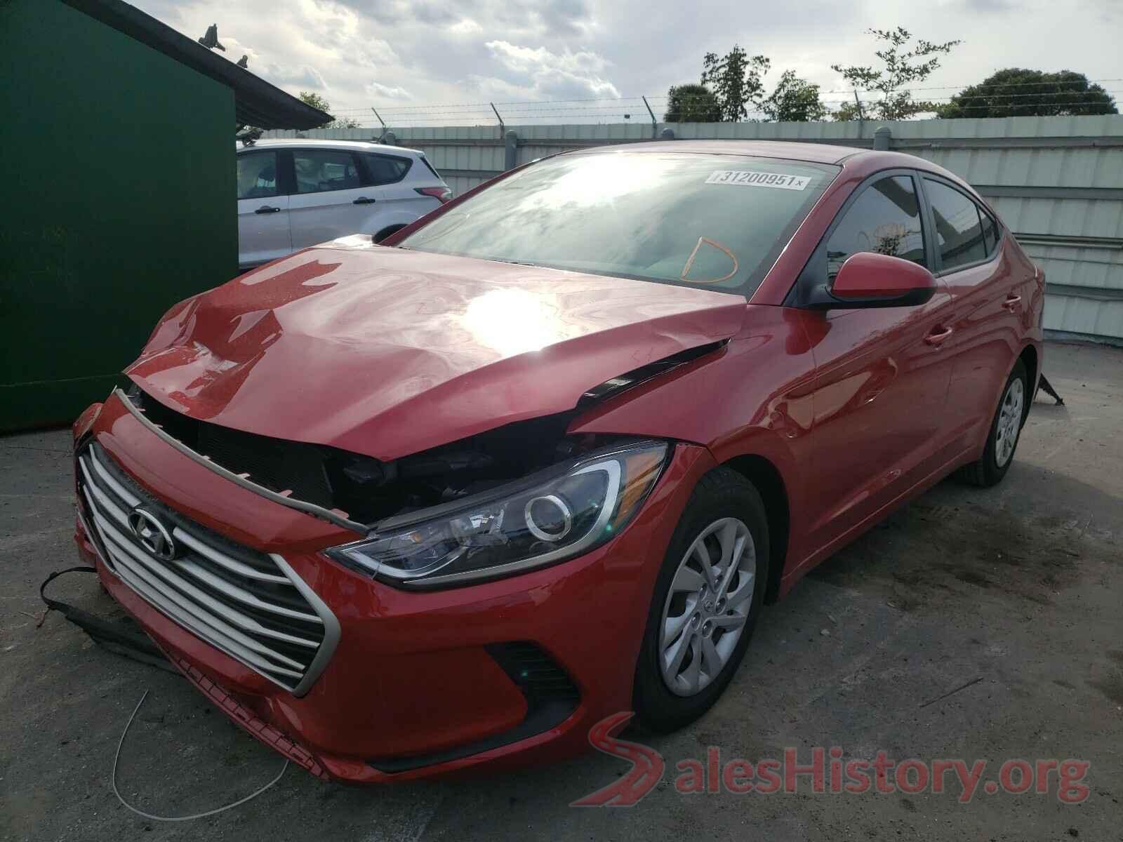 5NPD74LF4JH376239 2018 HYUNDAI ELANTRA