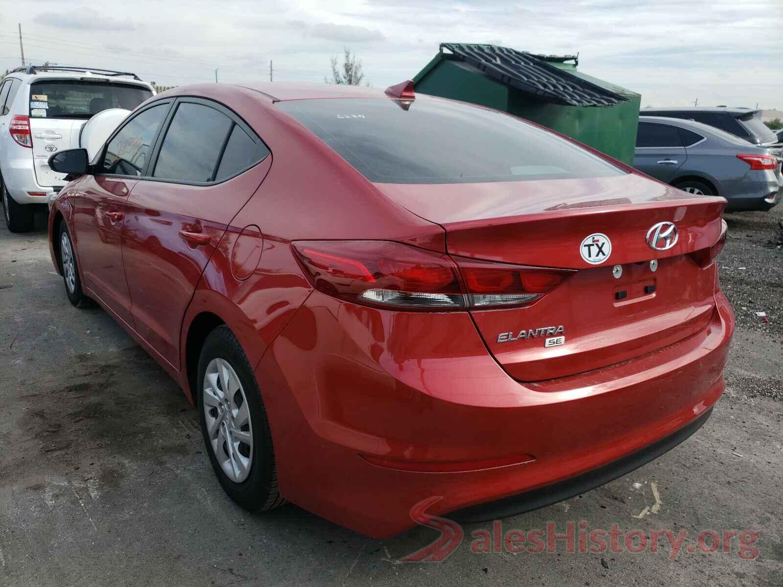 5NPD74LF4JH376239 2018 HYUNDAI ELANTRA