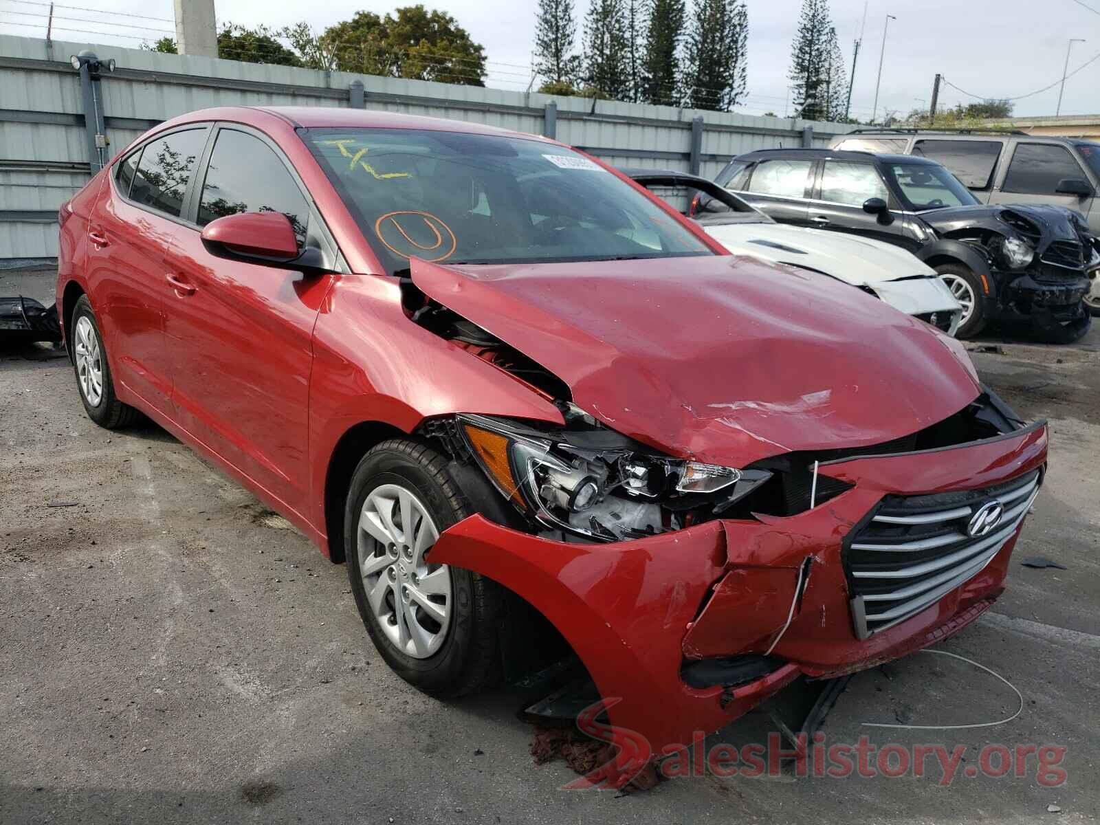 5NPD74LF4JH376239 2018 HYUNDAI ELANTRA