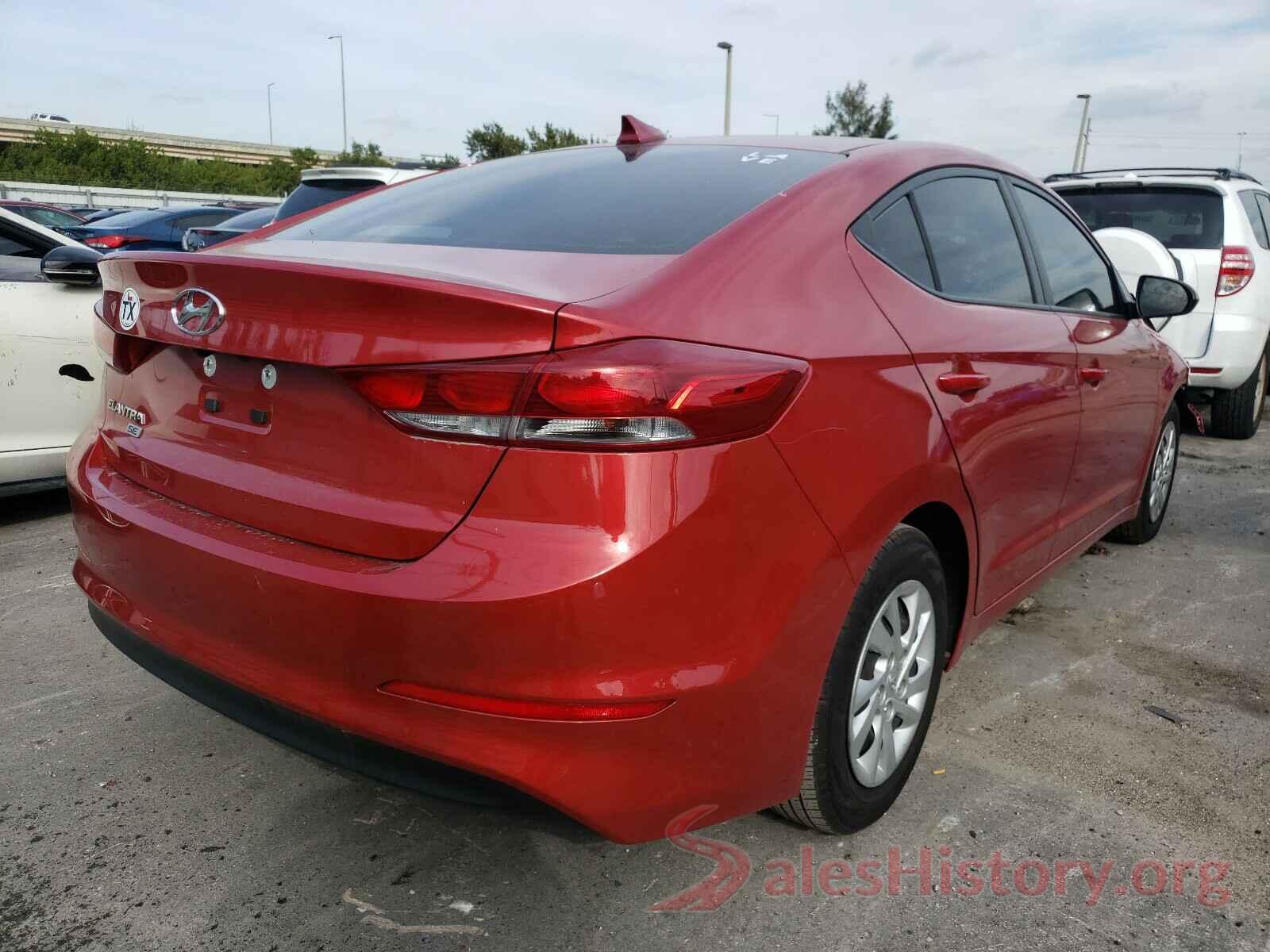 5NPD74LF4JH376239 2018 HYUNDAI ELANTRA