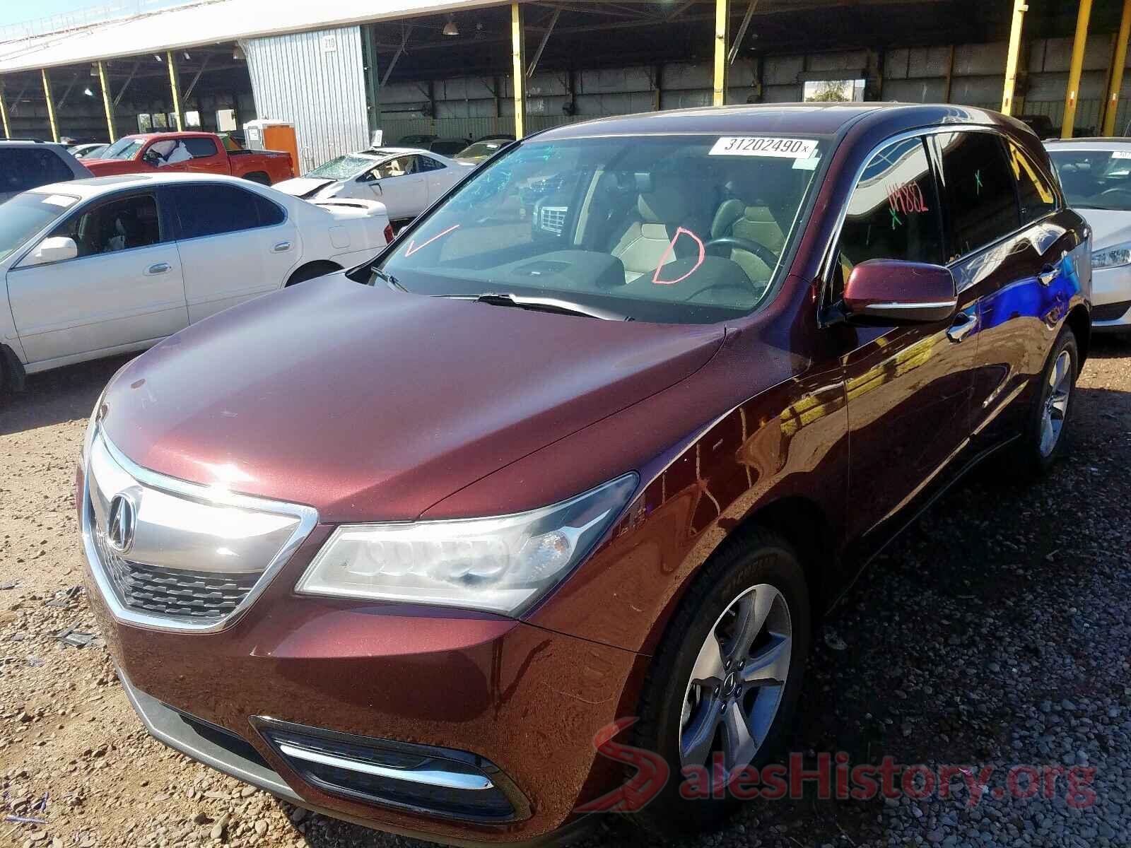 1GCGTCEN0K1319861 2014 ACURA MDX