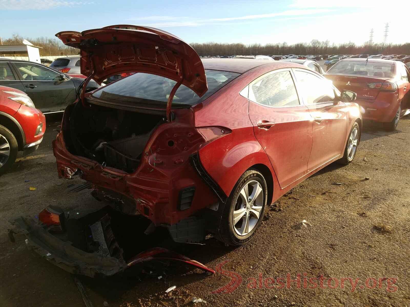 KMHDH4AE1GU623881 2016 HYUNDAI ELANTRA