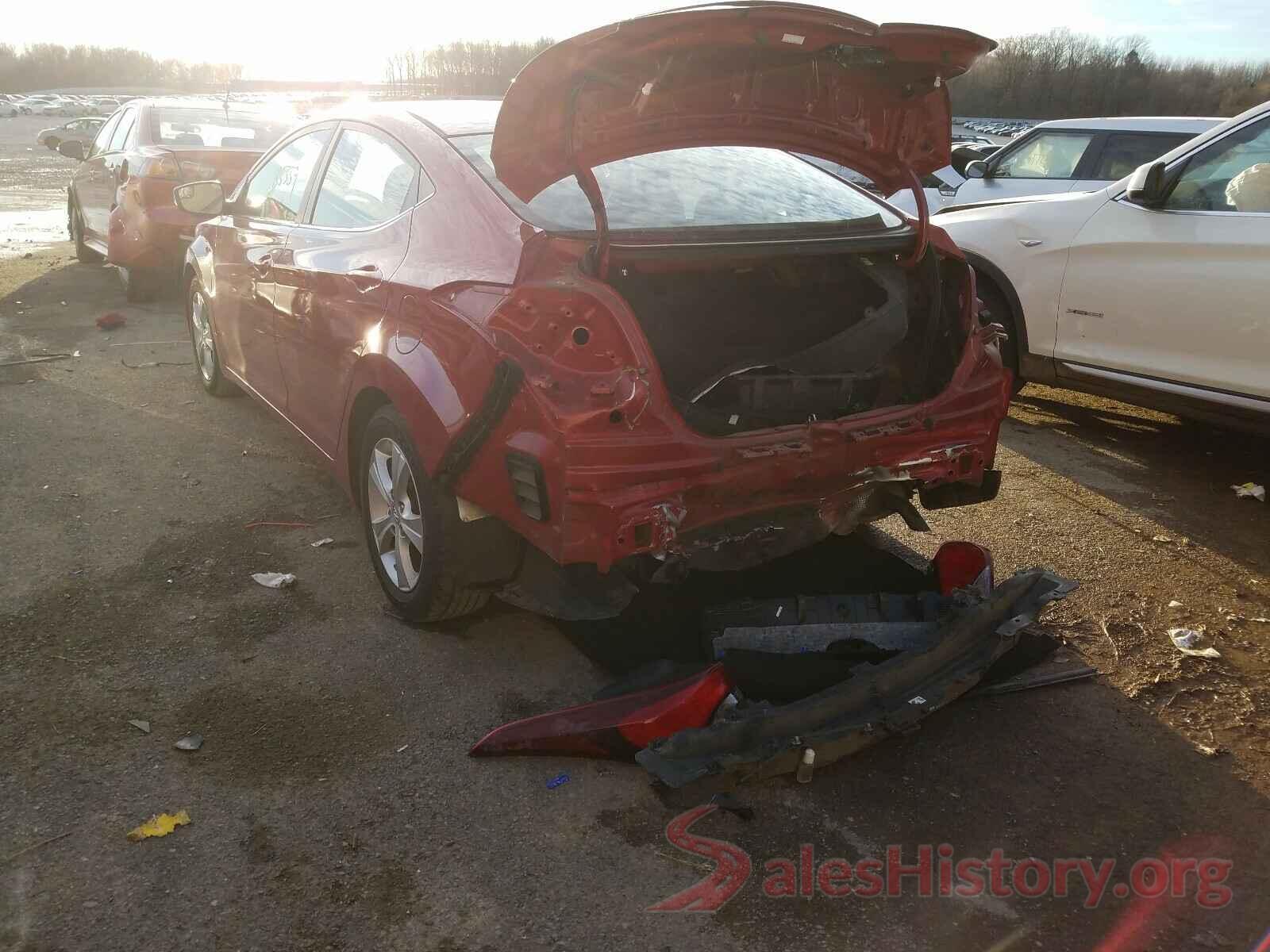 KMHDH4AE1GU623881 2016 HYUNDAI ELANTRA