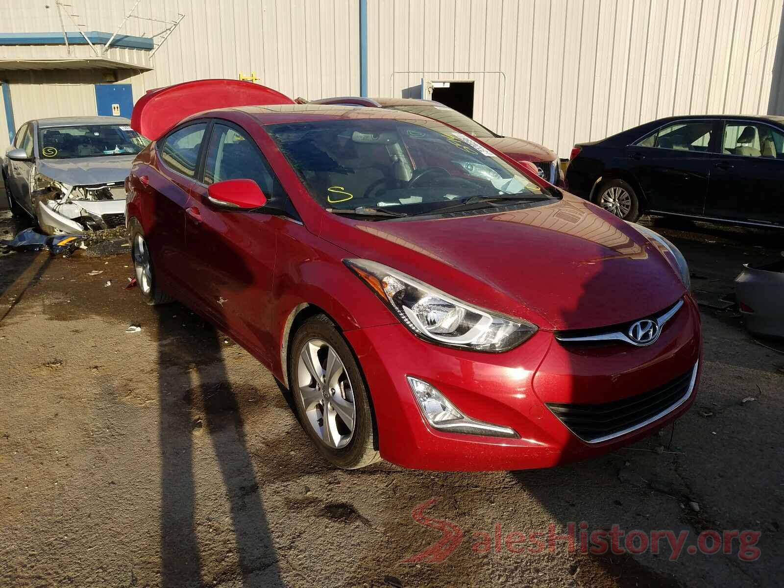 KMHDH4AE1GU623881 2016 HYUNDAI ELANTRA