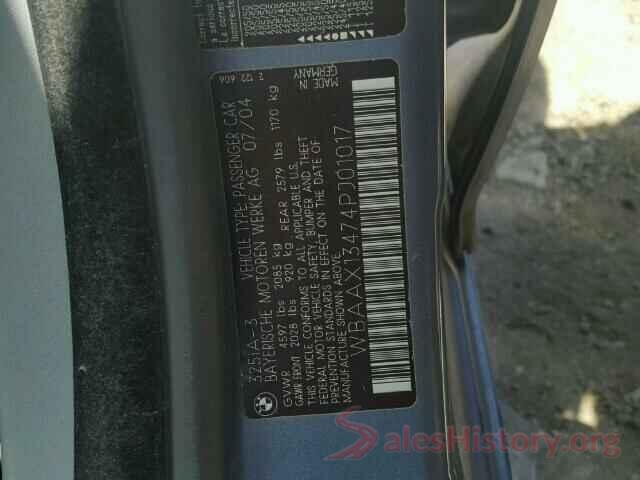 3VWC57BU3LM081937 2004 BMW 3 SERIES