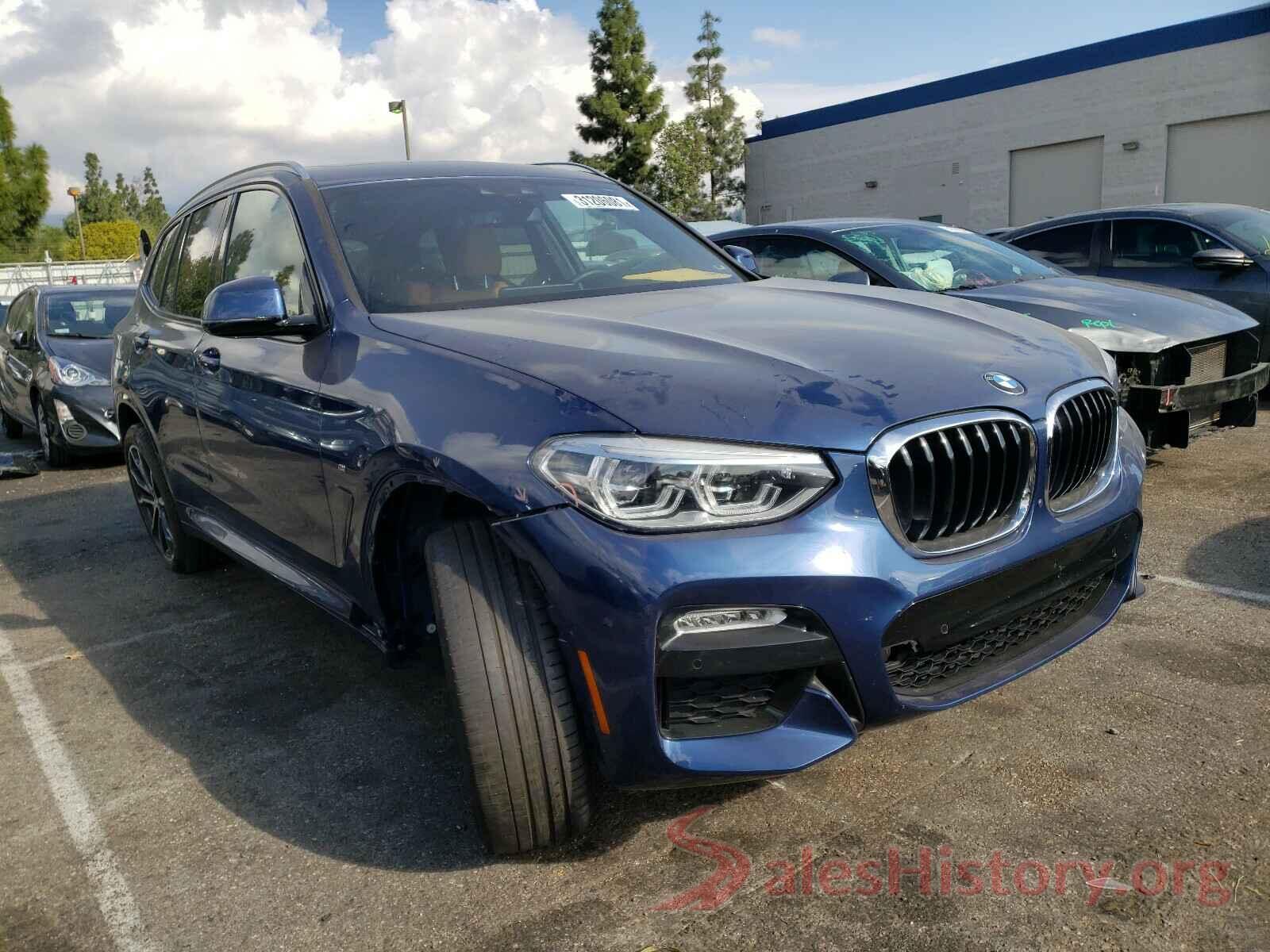 5UXTR9C51KLP83408 2019 BMW X3