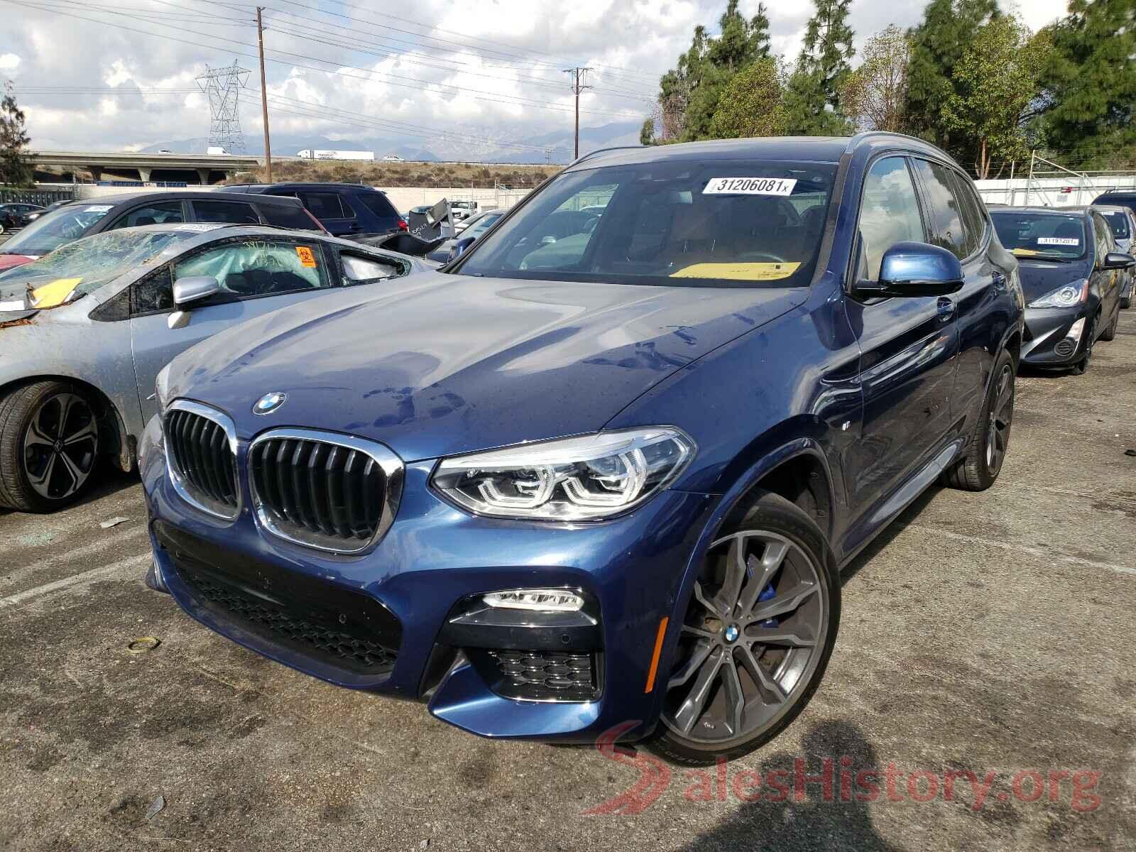 5UXTR9C51KLP83408 2019 BMW X3