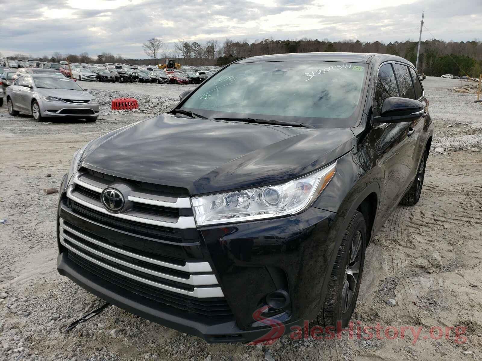 5TDZARFH0KS048345 2019 TOYOTA HIGHLANDER