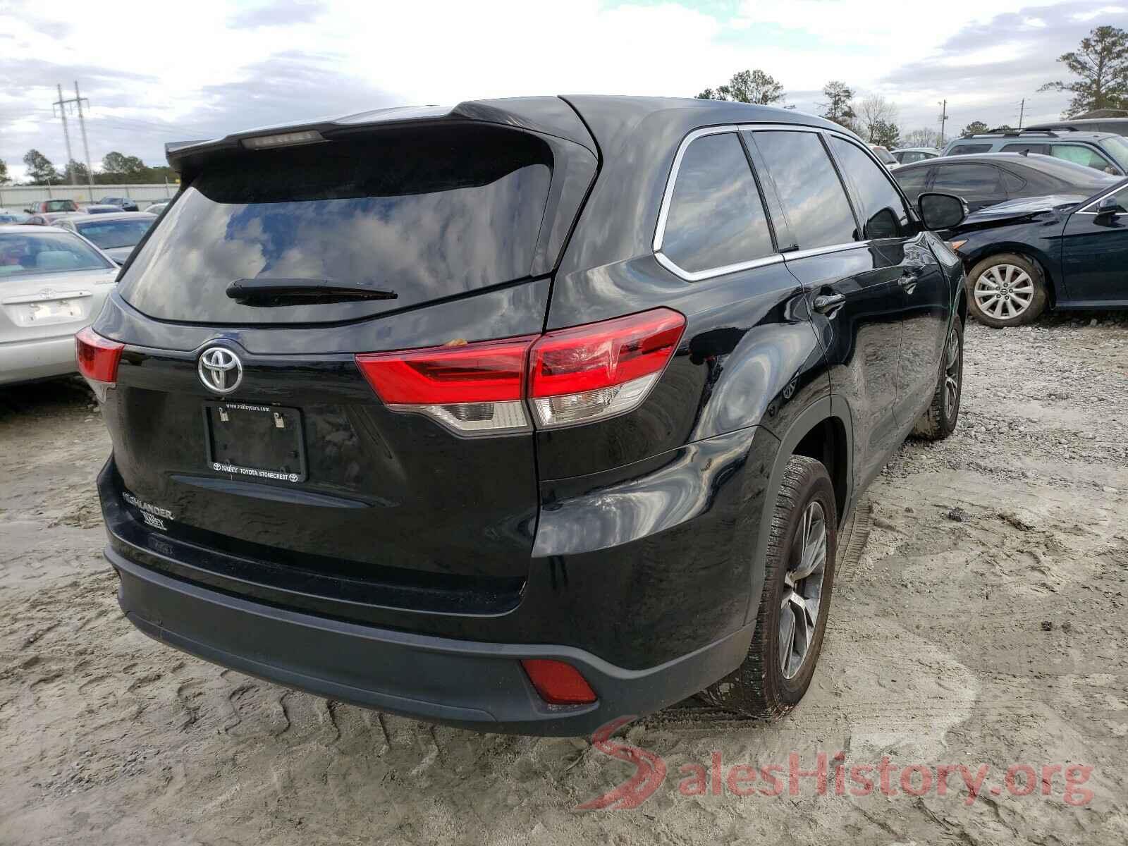 5TDZARFH0KS048345 2019 TOYOTA HIGHLANDER