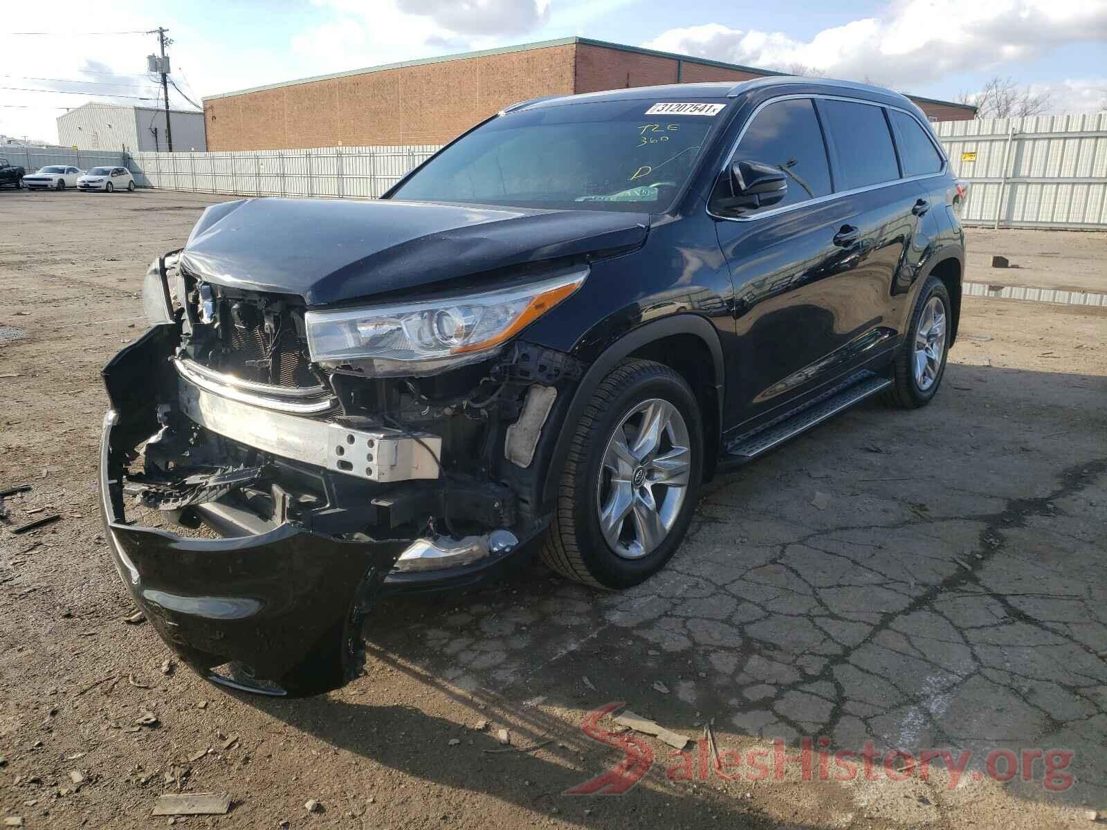 5TDDKRFH4GS303786 2016 TOYOTA HIGHLANDER