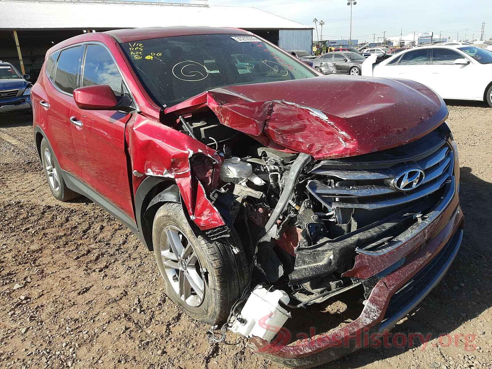 5XYZT3LB7HG491752 2017 HYUNDAI SANTA FE