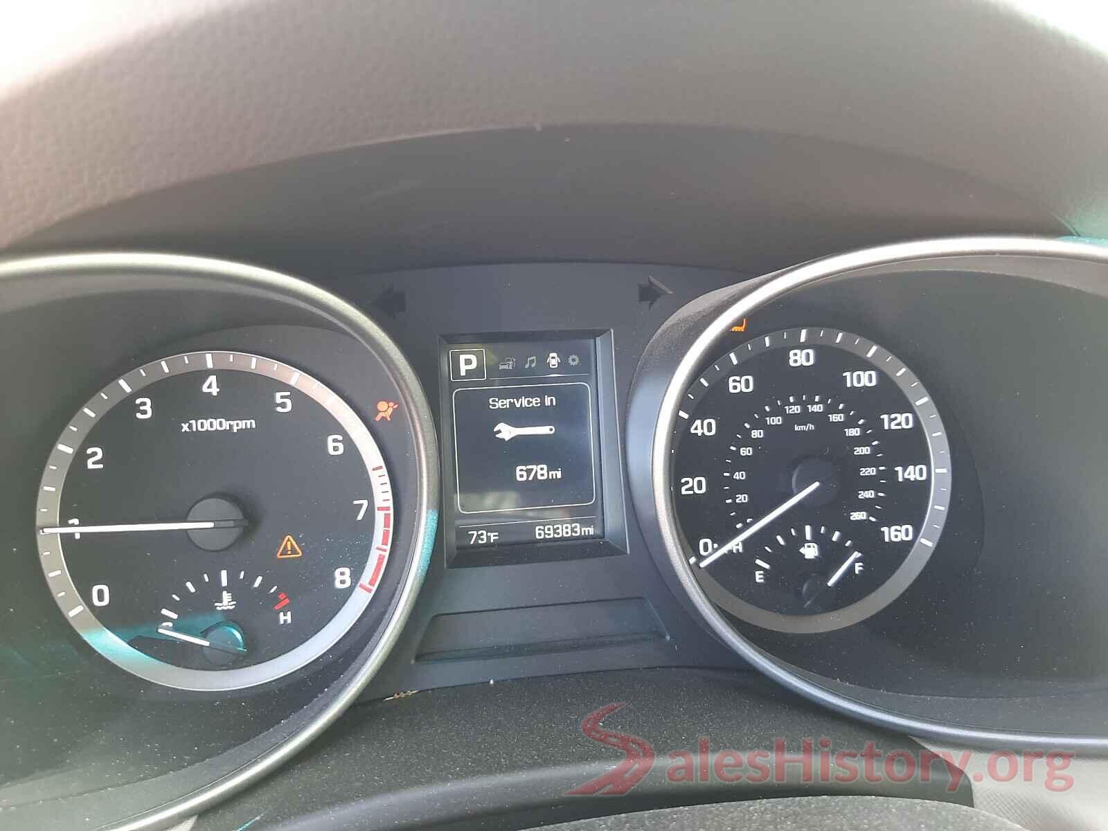 5XYZT3LB7HG491752 2017 HYUNDAI SANTA FE