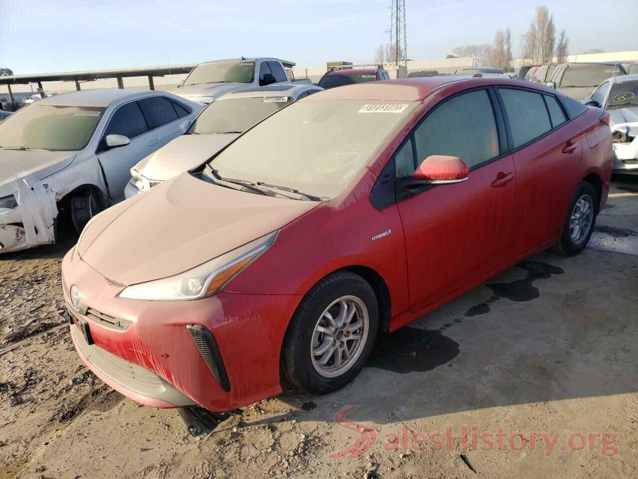 JTDKAMFU9M3148661 2021 TOYOTA PRIUS