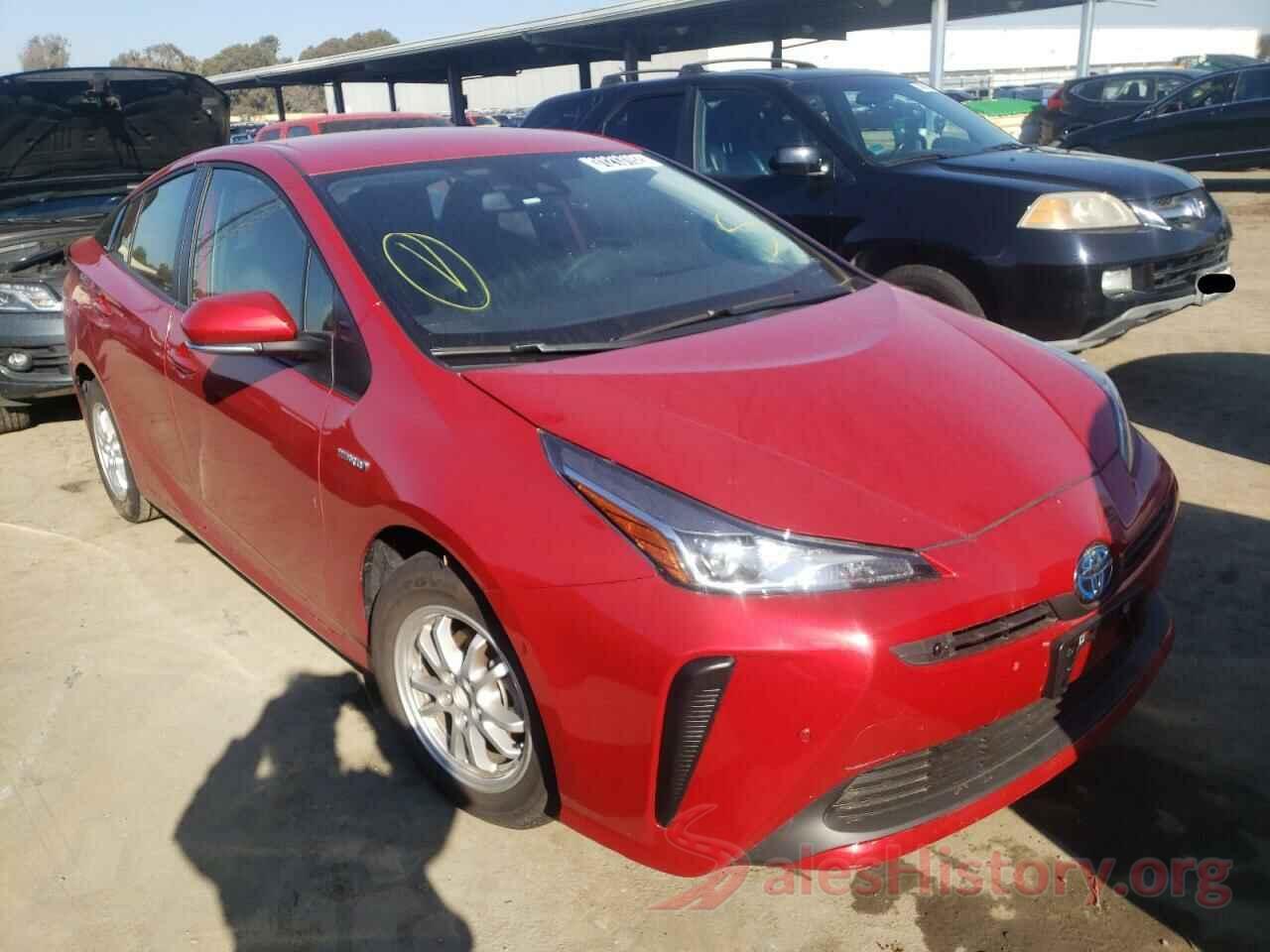 JTDKAMFU9M3148661 2021 TOYOTA PRIUS