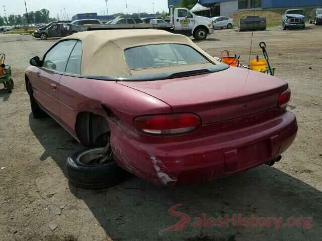 3N1AB7AP2KY273861 1997 CHRYSLER SEBRING