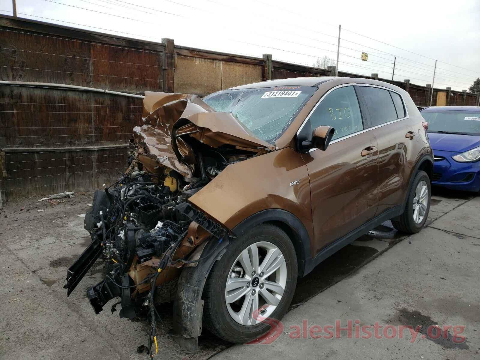 KNDPMCAC5H7158818 2017 KIA SPORTAGE