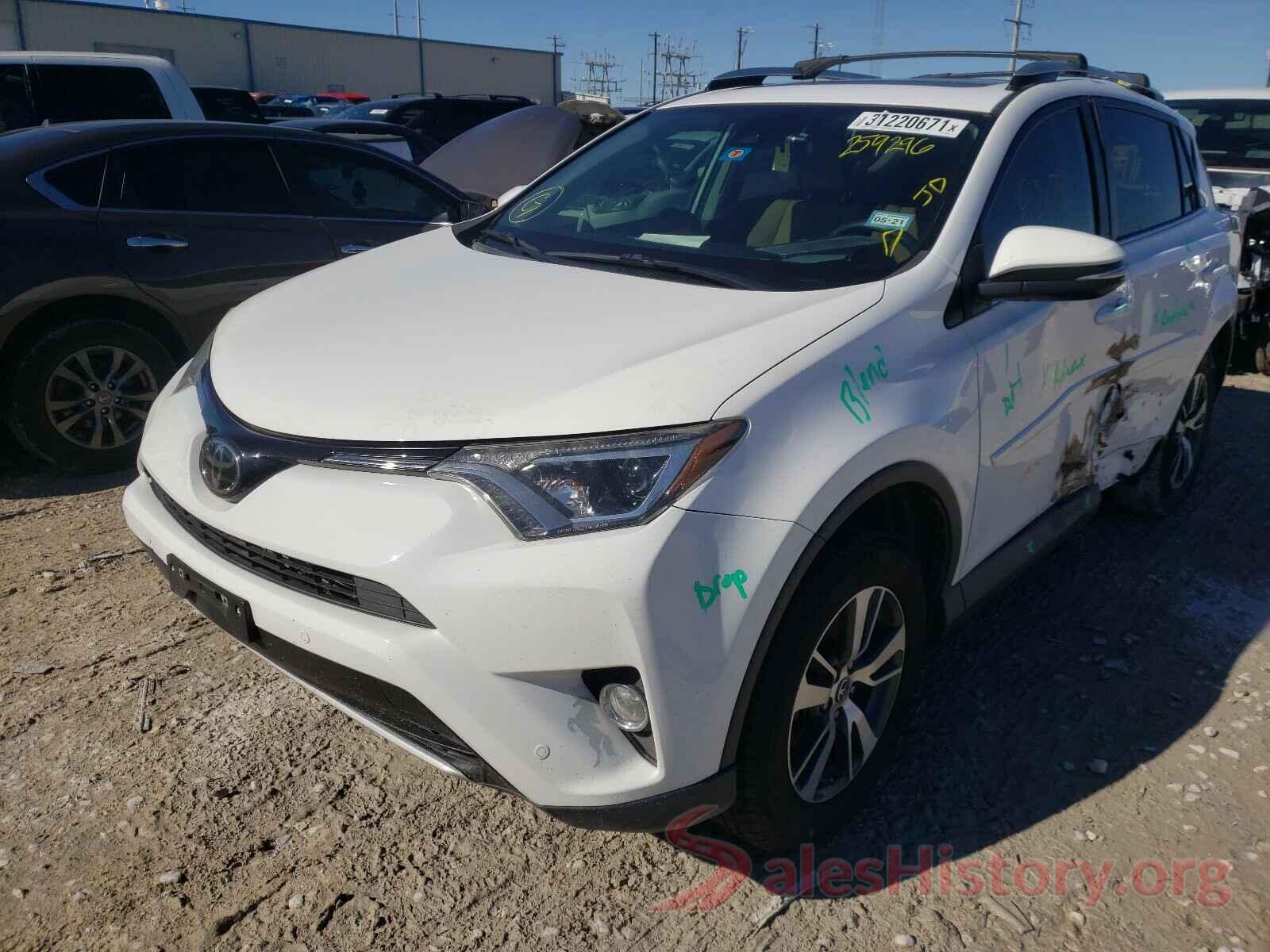 2T3WFREV3GW259296 2016 TOYOTA RAV4