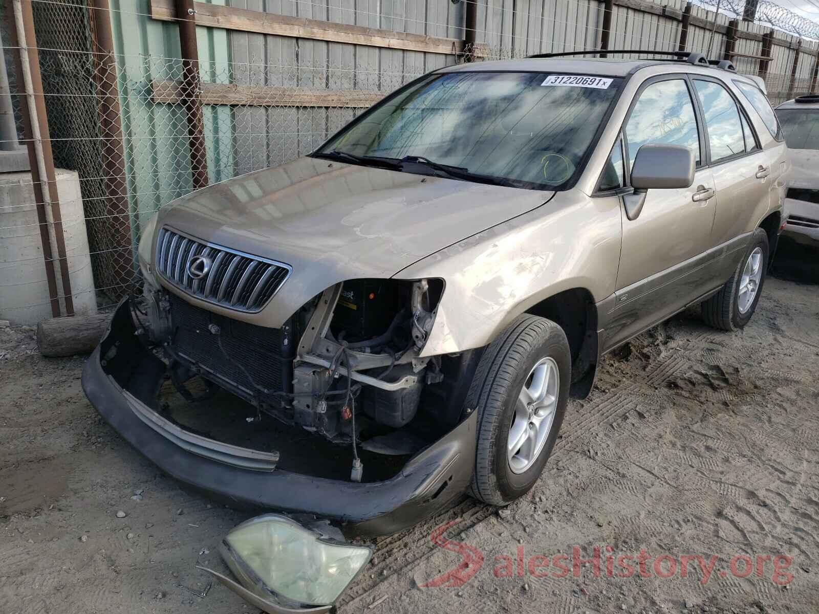 5YFBURHE8HP691264 2001 LEXUS RX300