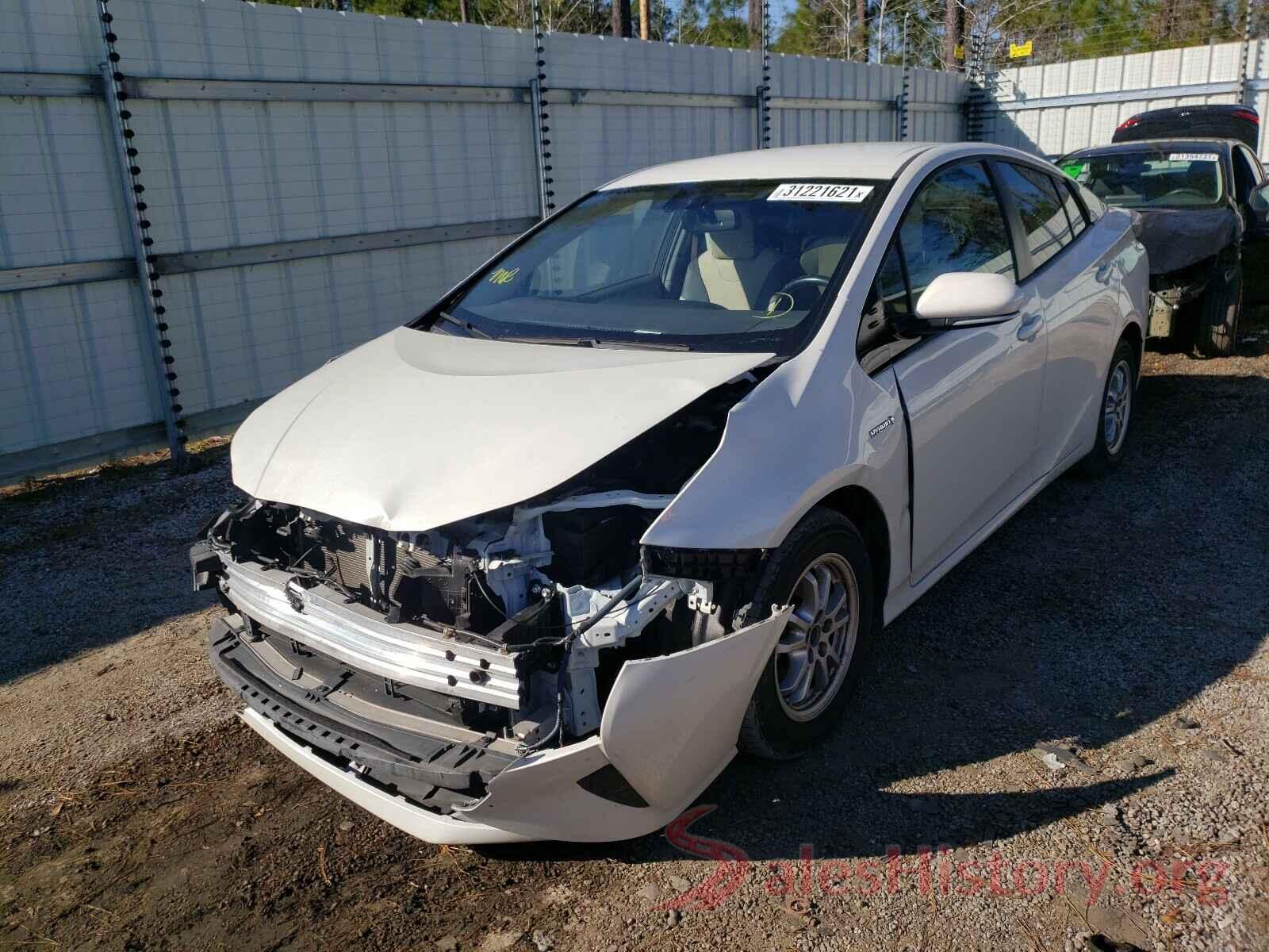 JTDKARFU6G3010285 2016 TOYOTA PRIUS