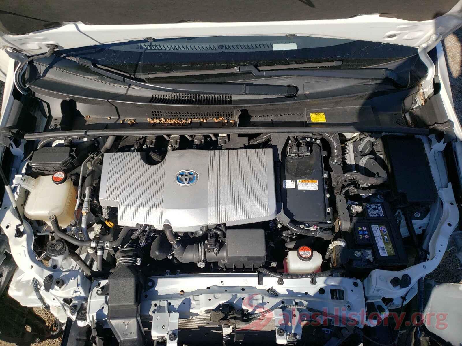 JTDKARFU6G3010285 2016 TOYOTA PRIUS