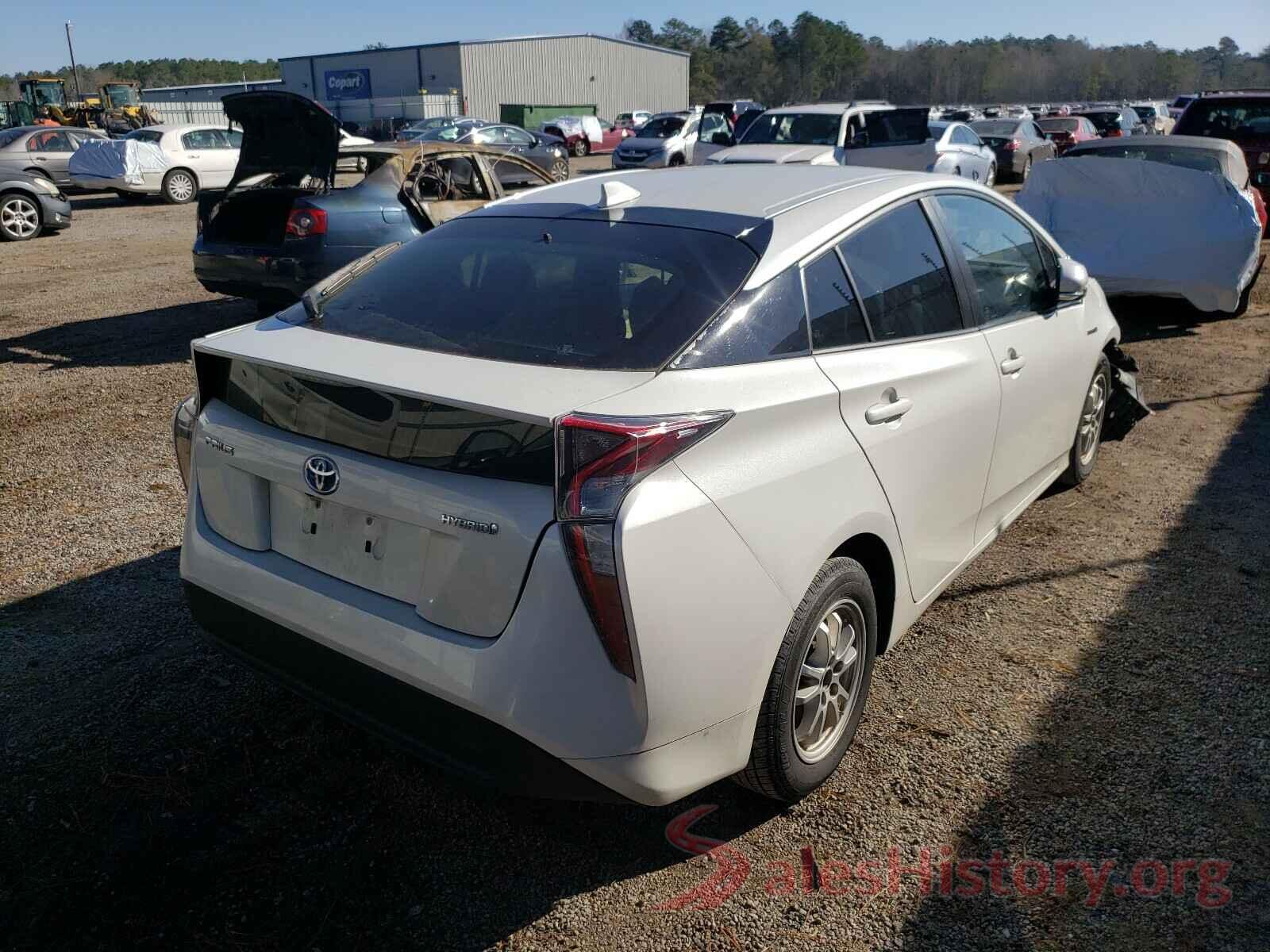 JTDKARFU6G3010285 2016 TOYOTA PRIUS