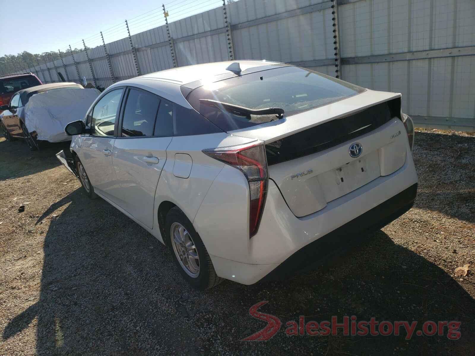 JTDKARFU6G3010285 2016 TOYOTA PRIUS