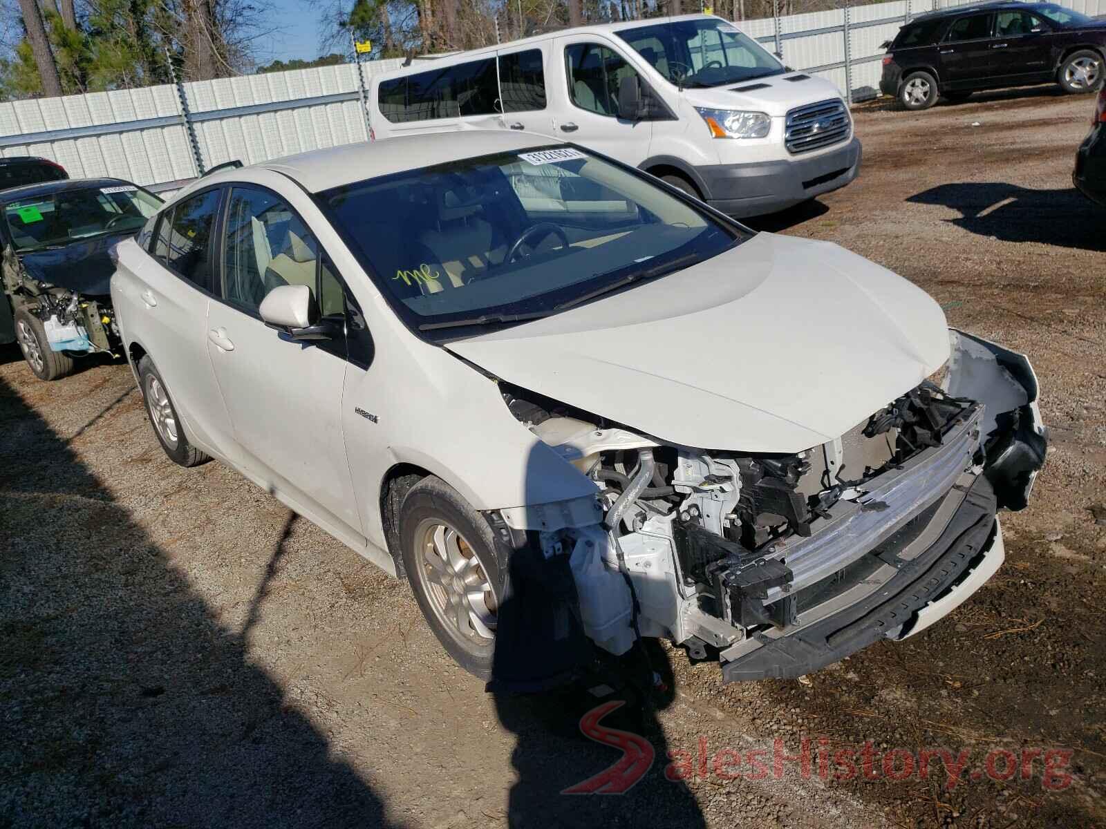 JTDKARFU6G3010285 2016 TOYOTA PRIUS