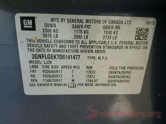 2HGFC2F56JH500999 2013 CHEVROLET EQUINOX