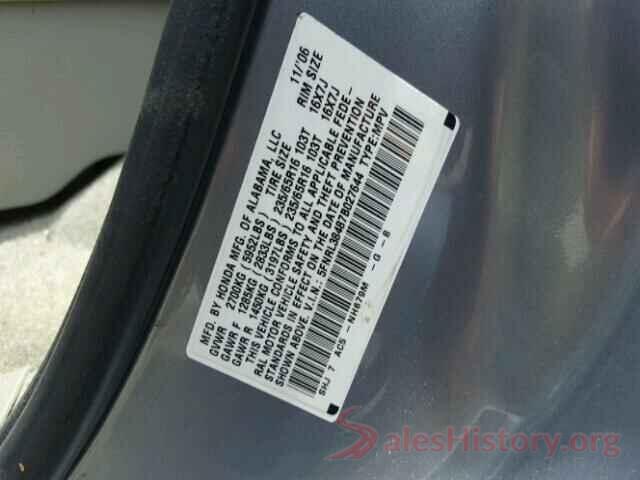 3VWD17AJ5JM227937 2007 HONDA ODYSSEY