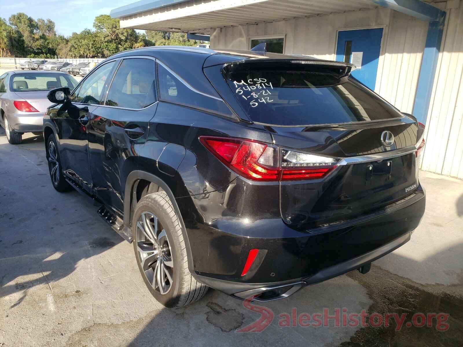 2T2BZMCA4HC089336 2017 LEXUS RX350