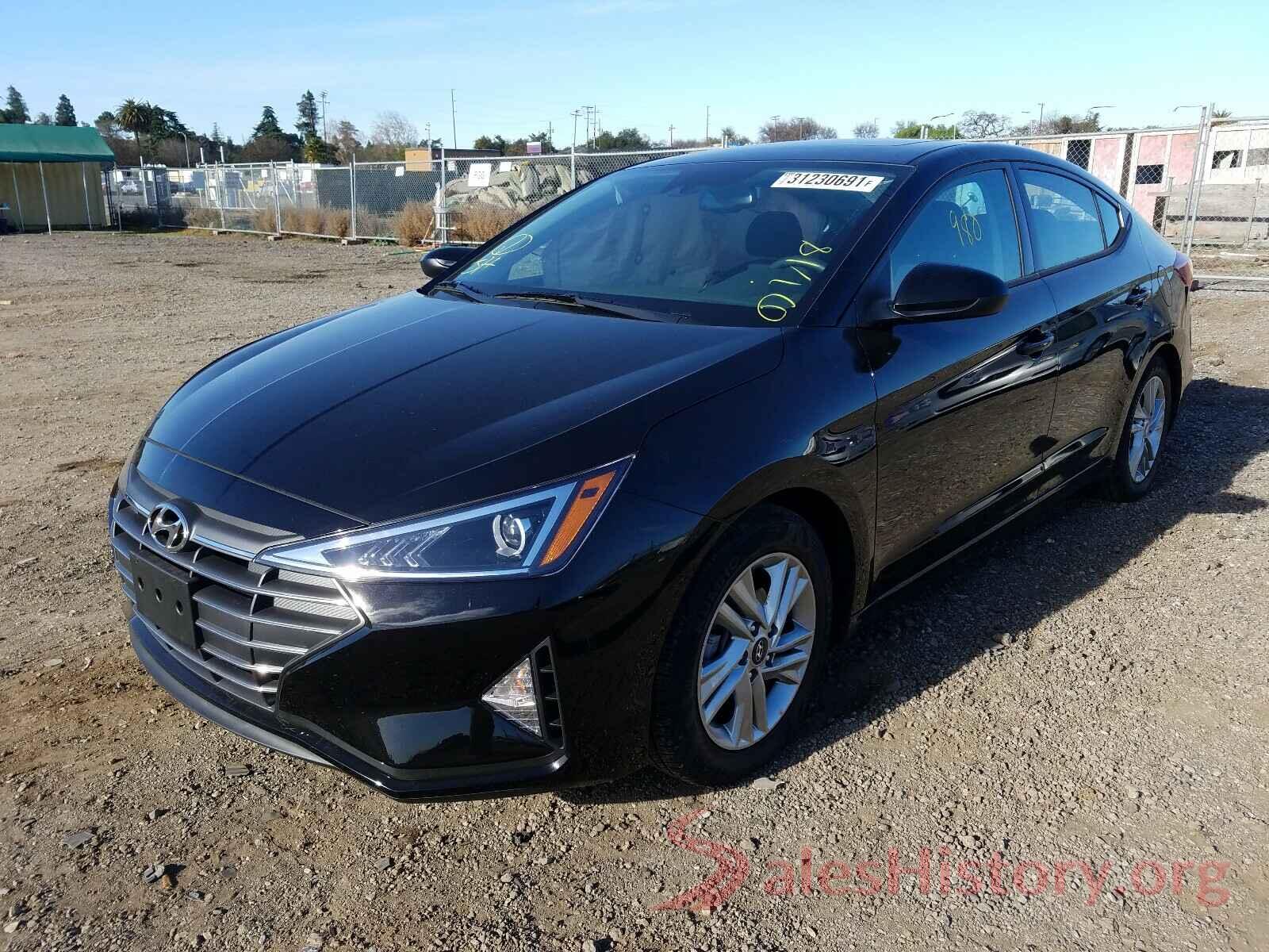 5NPD84LF0LH620615 2020 HYUNDAI ELANTRA