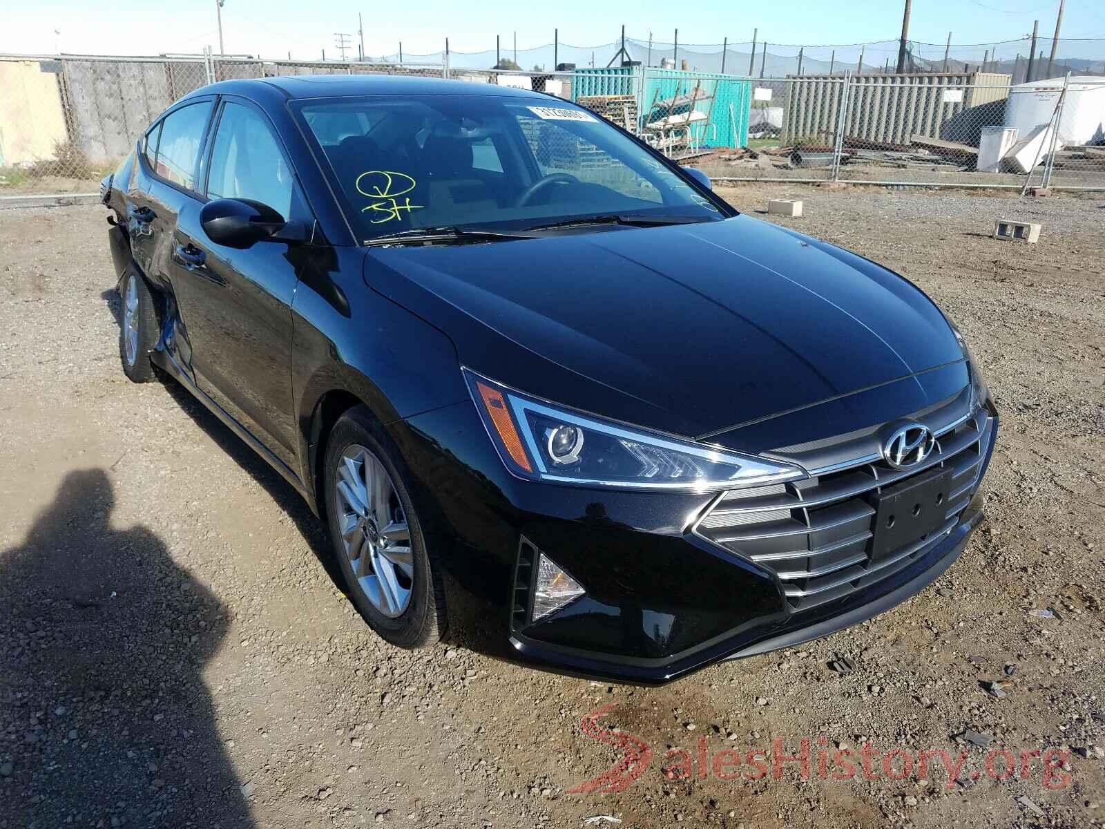 5NPD84LF0LH620615 2020 HYUNDAI ELANTRA