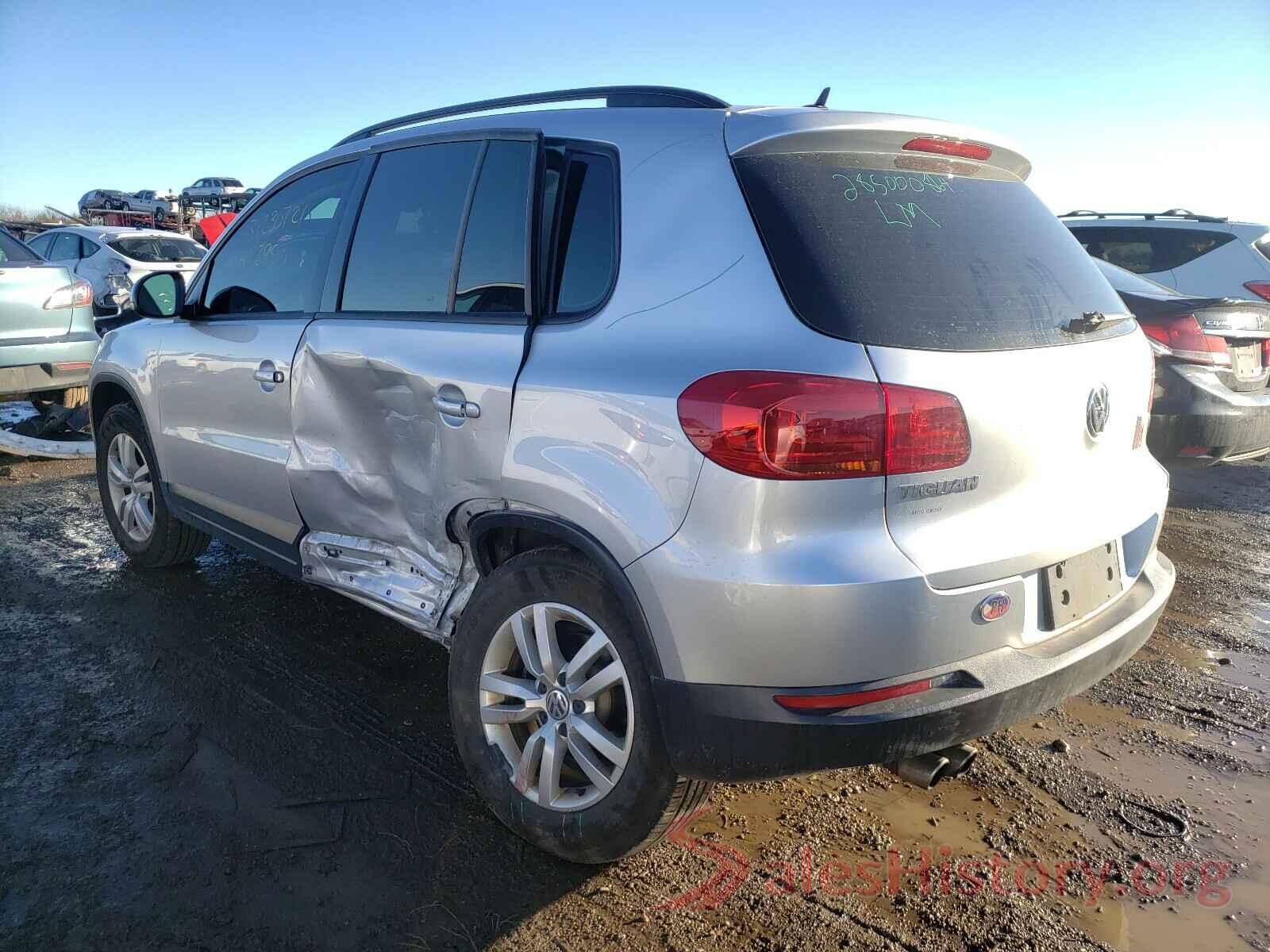 WVGAV7AX7GW607493 2016 VOLKSWAGEN TIGUAN