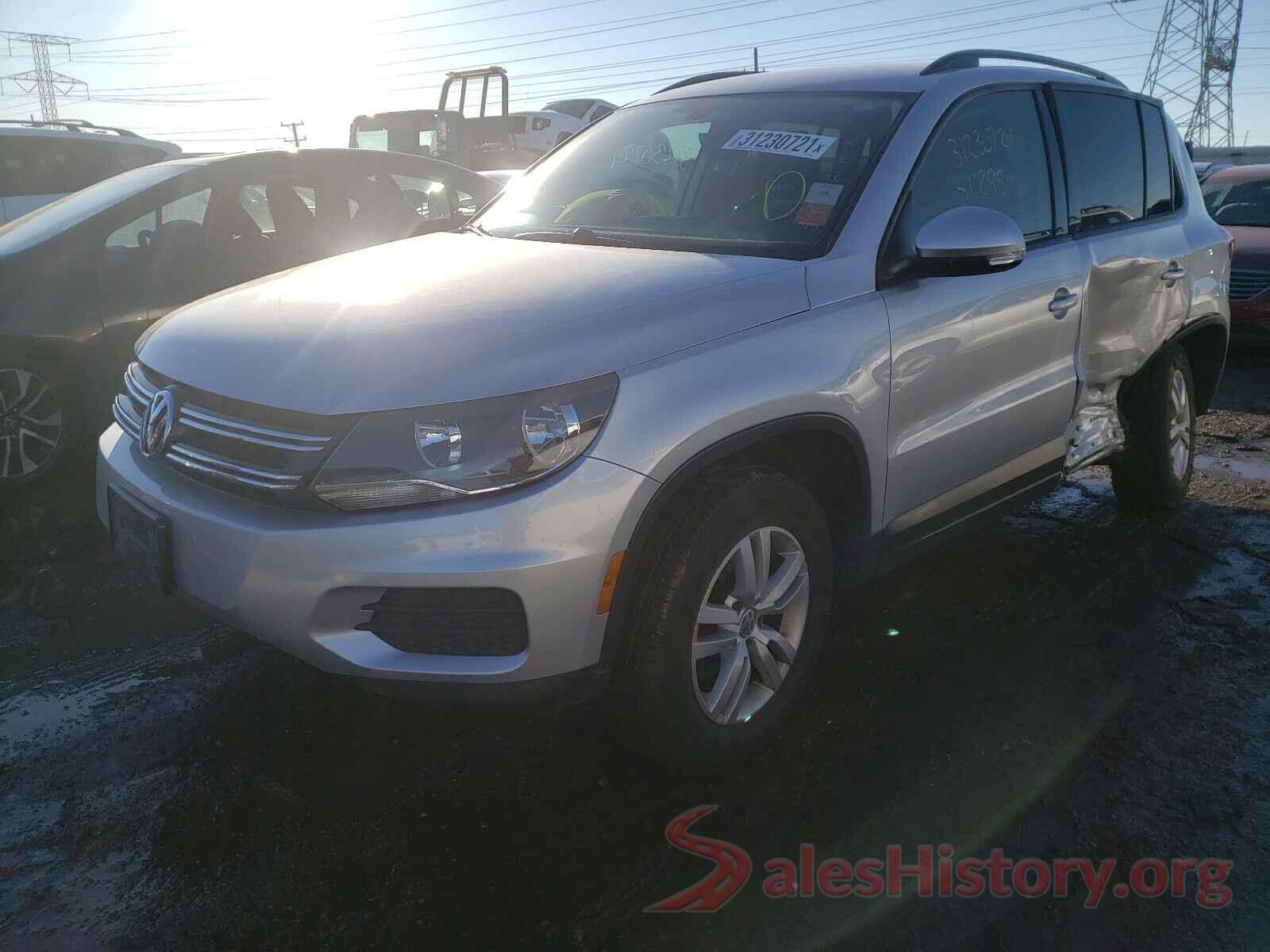 WVGAV7AX7GW607493 2016 VOLKSWAGEN TIGUAN