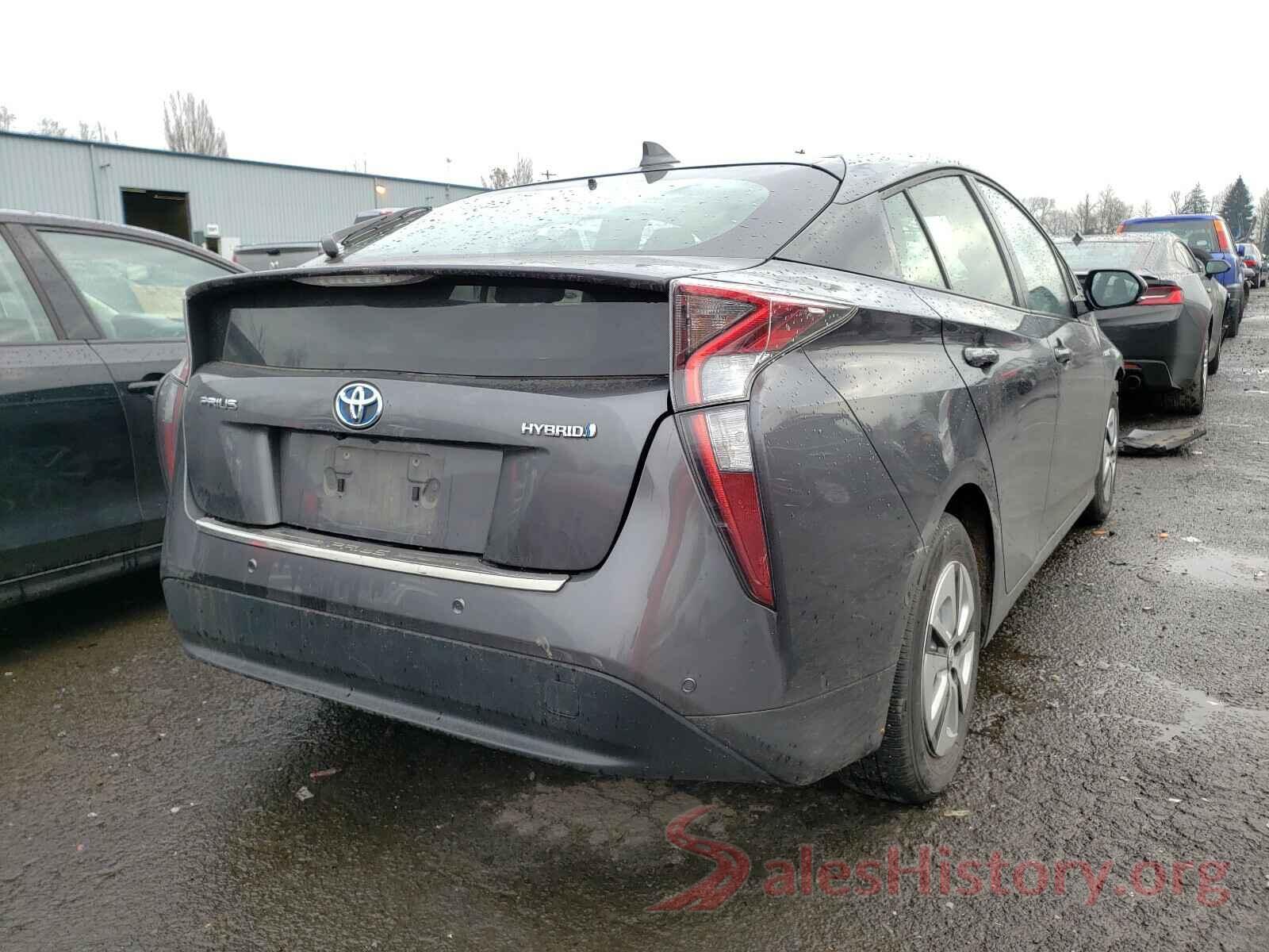 JTDKARFU3H3538352 2017 TOYOTA PRIUS