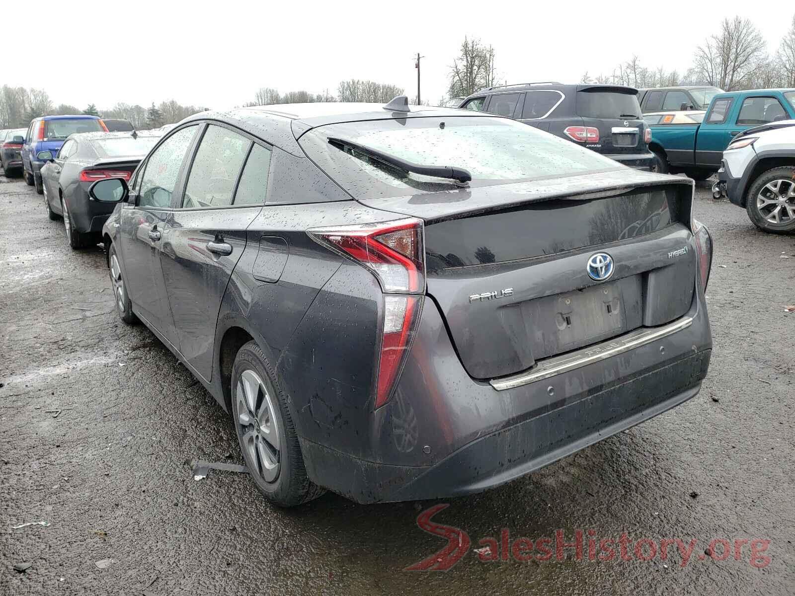 JTDKARFU3H3538352 2017 TOYOTA PRIUS