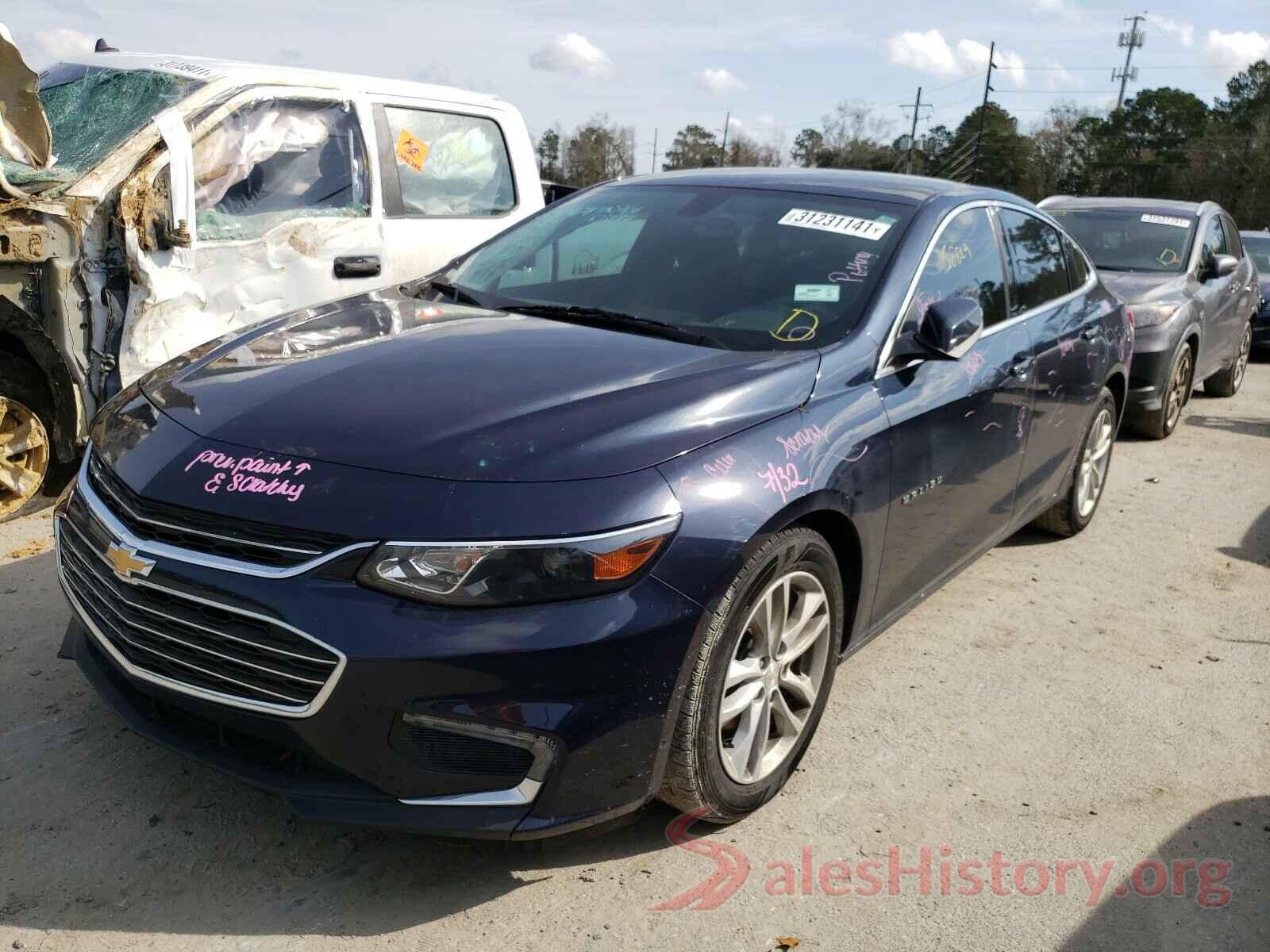 1G1ZE5ST8HF107537 2017 CHEVROLET MALIBU