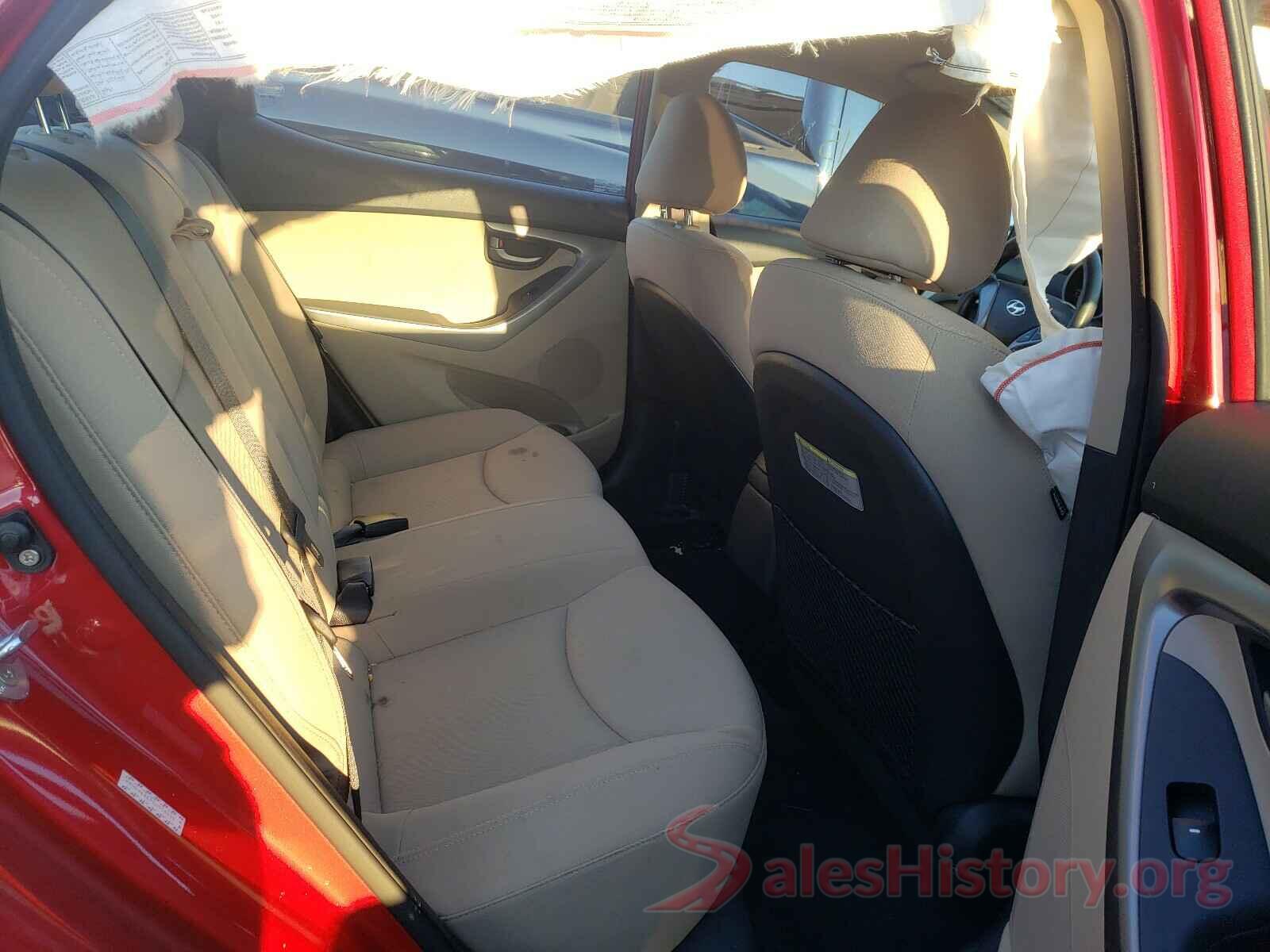 KMHDH4AE9GU558455 2016 HYUNDAI ELANTRA