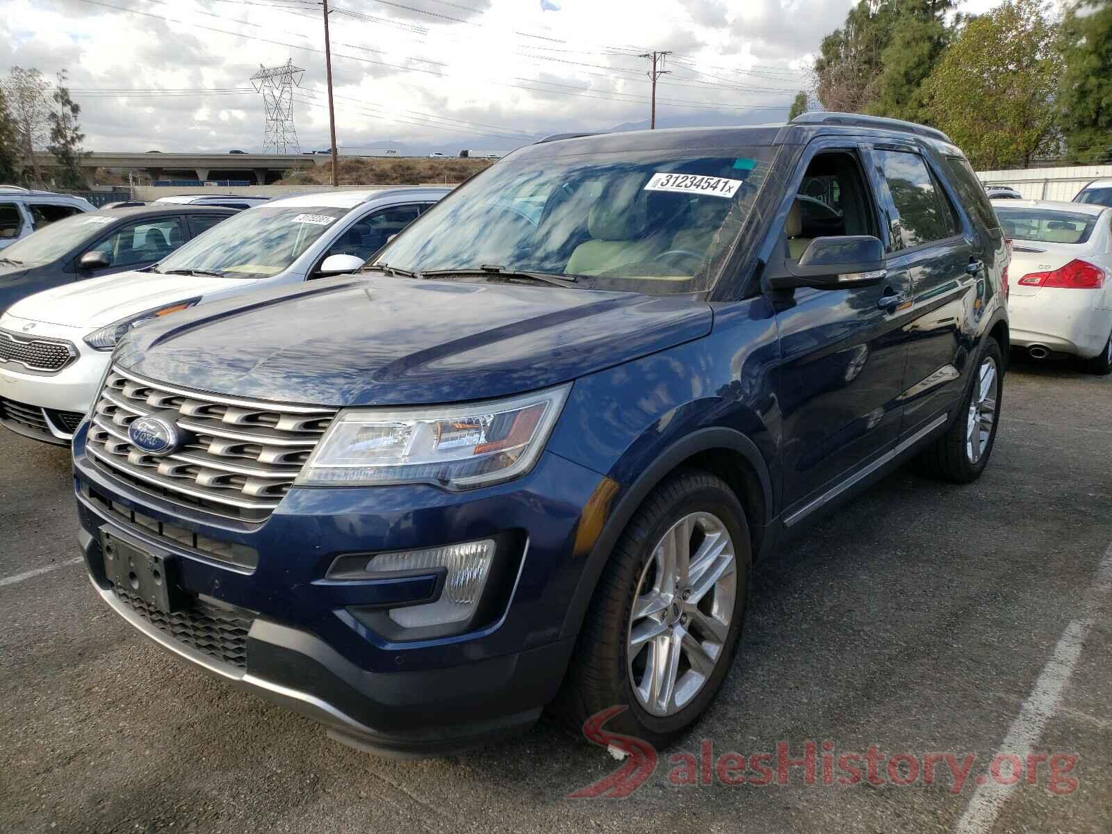 1FM5K7D88GGB95562 2016 FORD EXPLORER