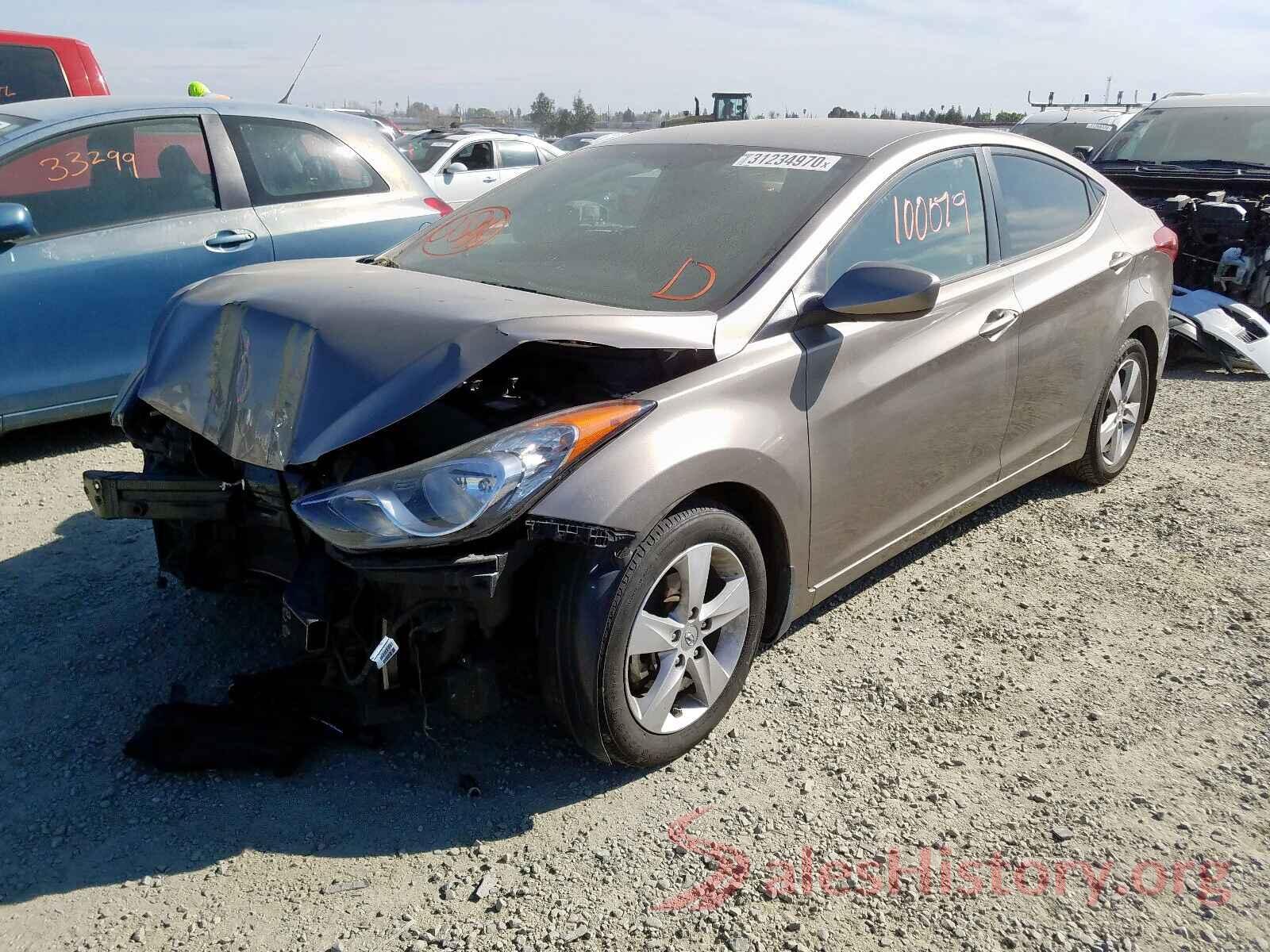 JTDZN3EUXHJ073744 2013 HYUNDAI ELANTRA