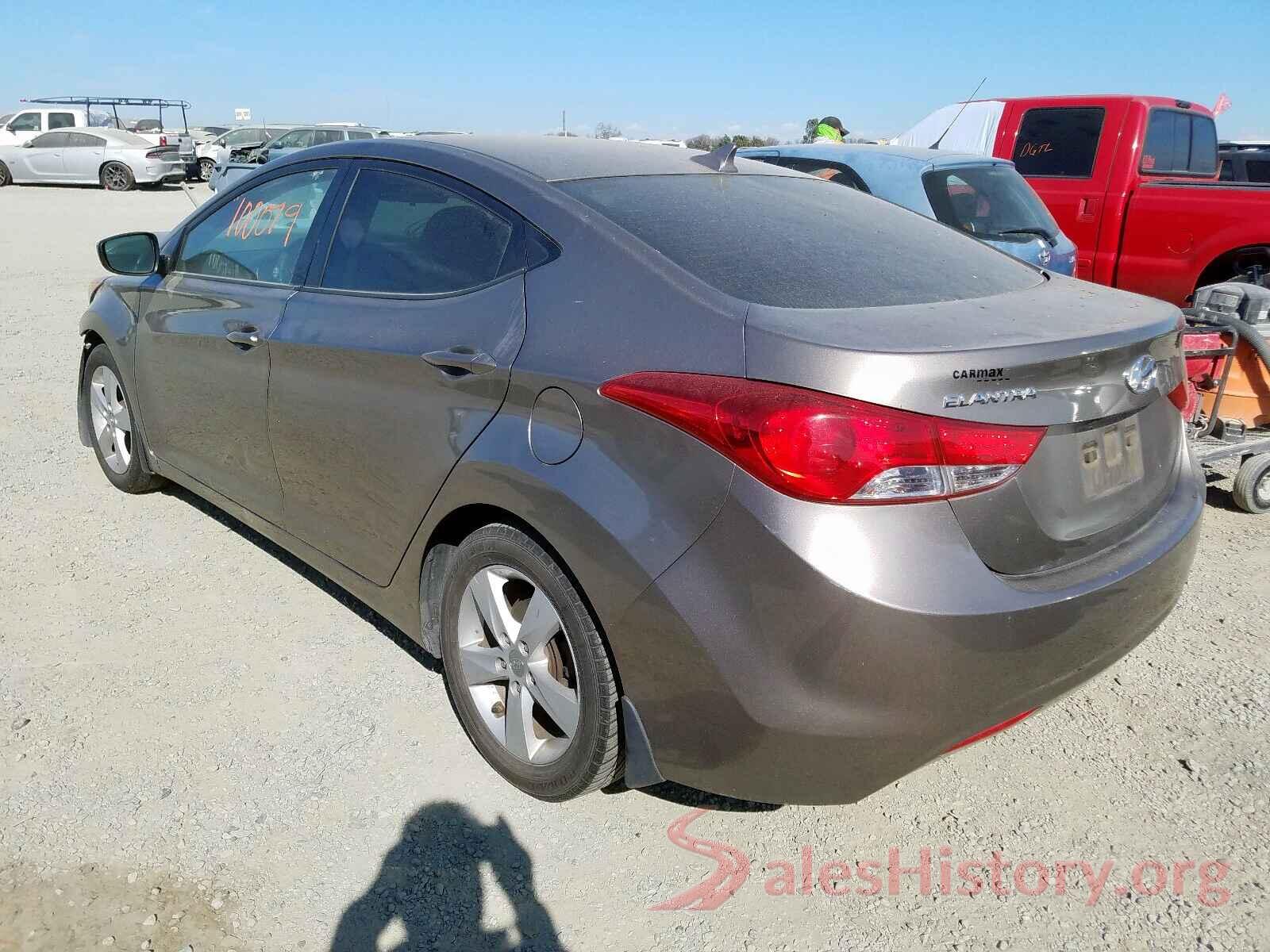 JTDZN3EUXHJ073744 2013 HYUNDAI ELANTRA