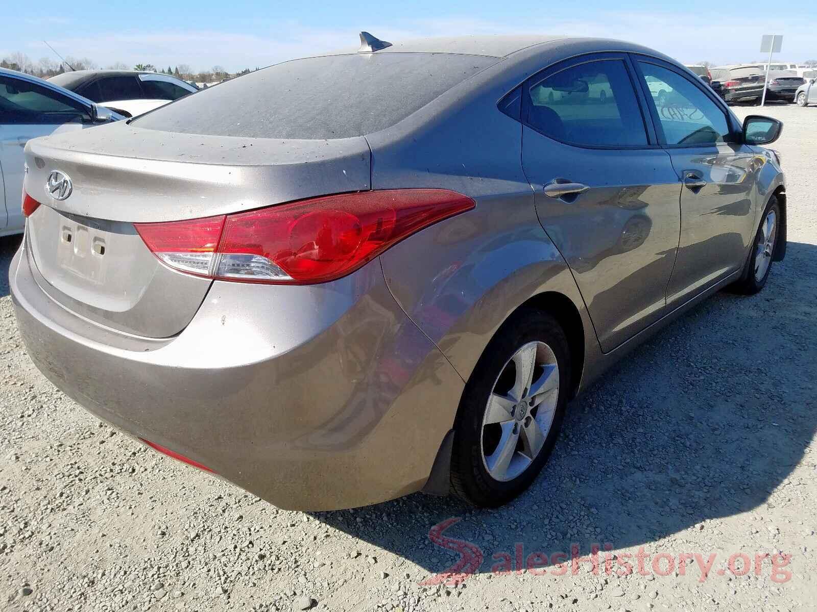 JTDZN3EUXHJ073744 2013 HYUNDAI ELANTRA