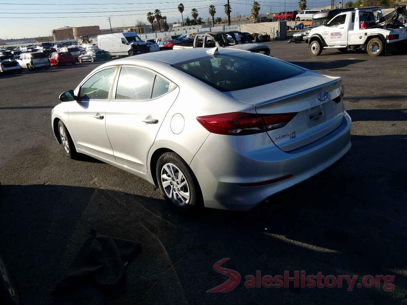 5NPD74LF0HH204073 2017 HYUNDAI ELANTRA