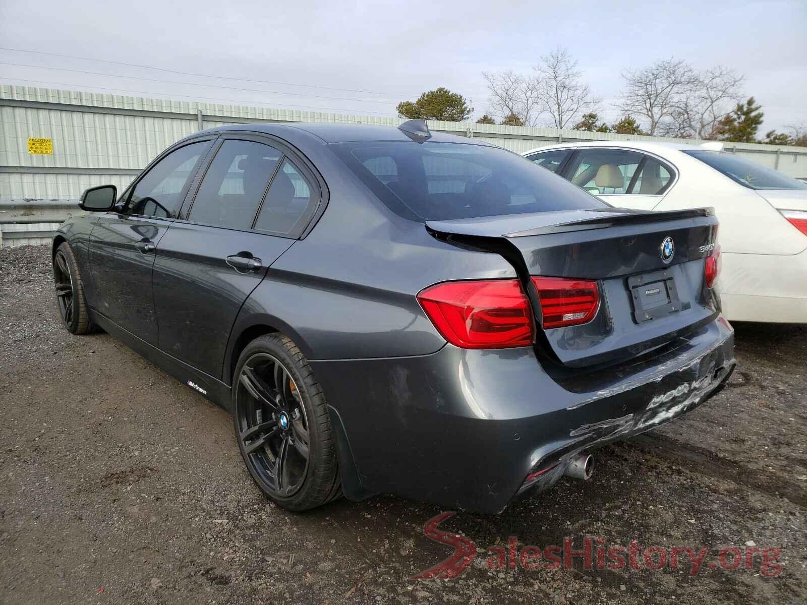 WBA8B3G59GNT62421 2016 BMW 3 SERIES