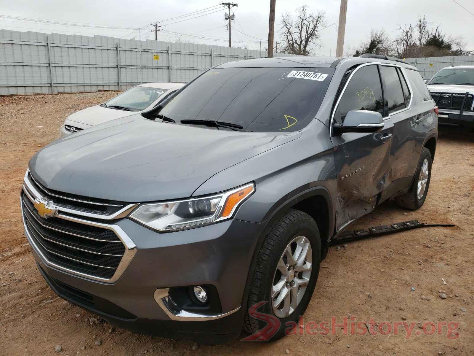 1GNERGKW4KJ170873 2019 CHEVROLET TRAVERSE