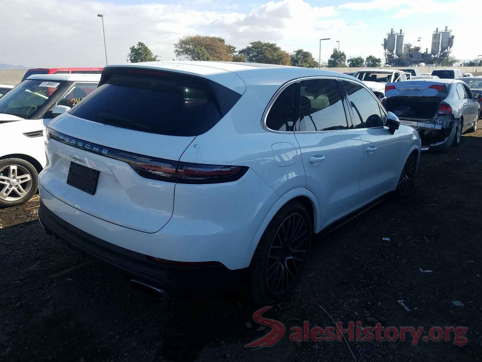 WP1AA2AY4KDA10770 2019 PORSCHE CAYENNE