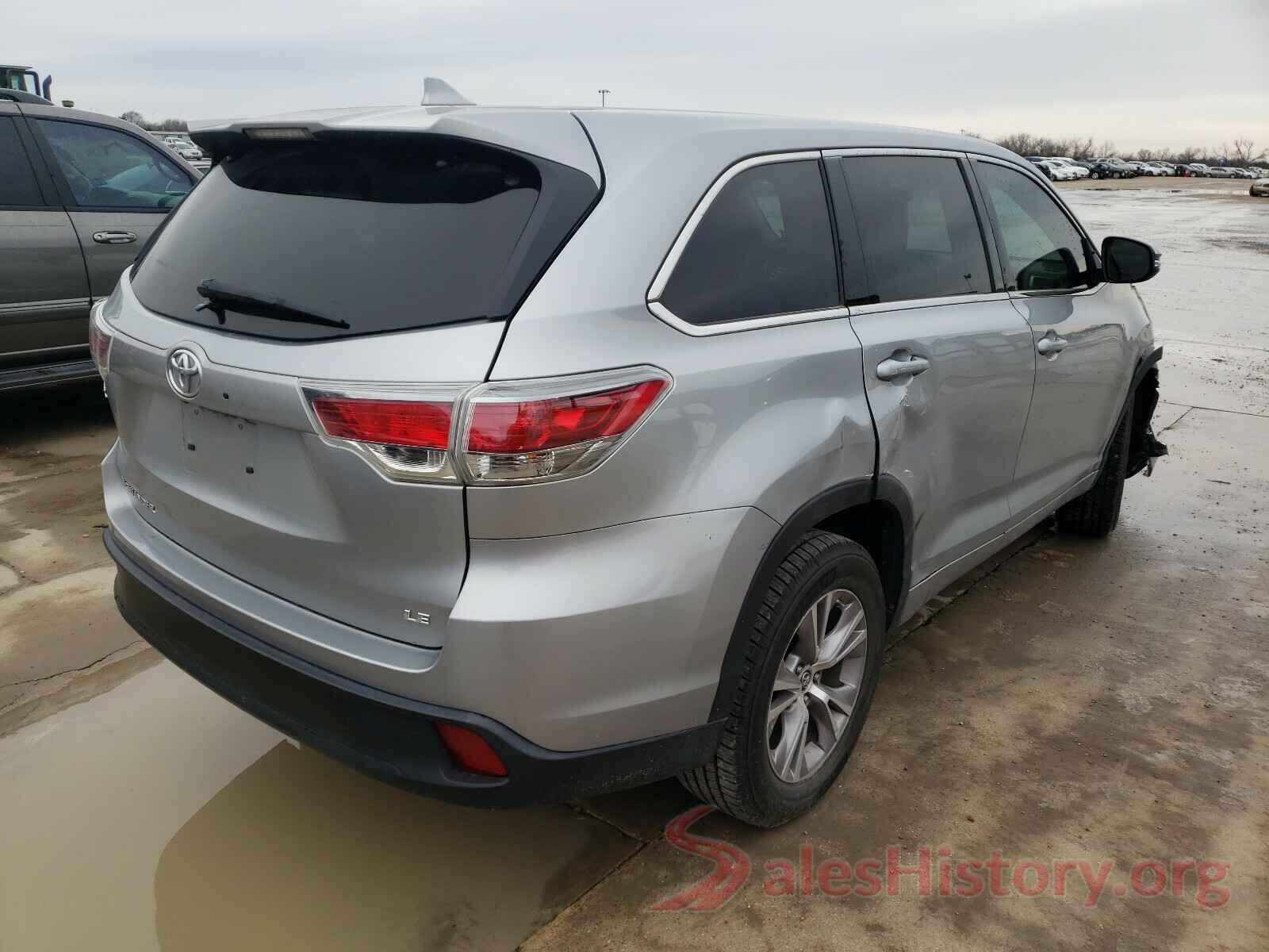 5TDZKRFH9GS134774 2016 TOYOTA HIGHLANDER