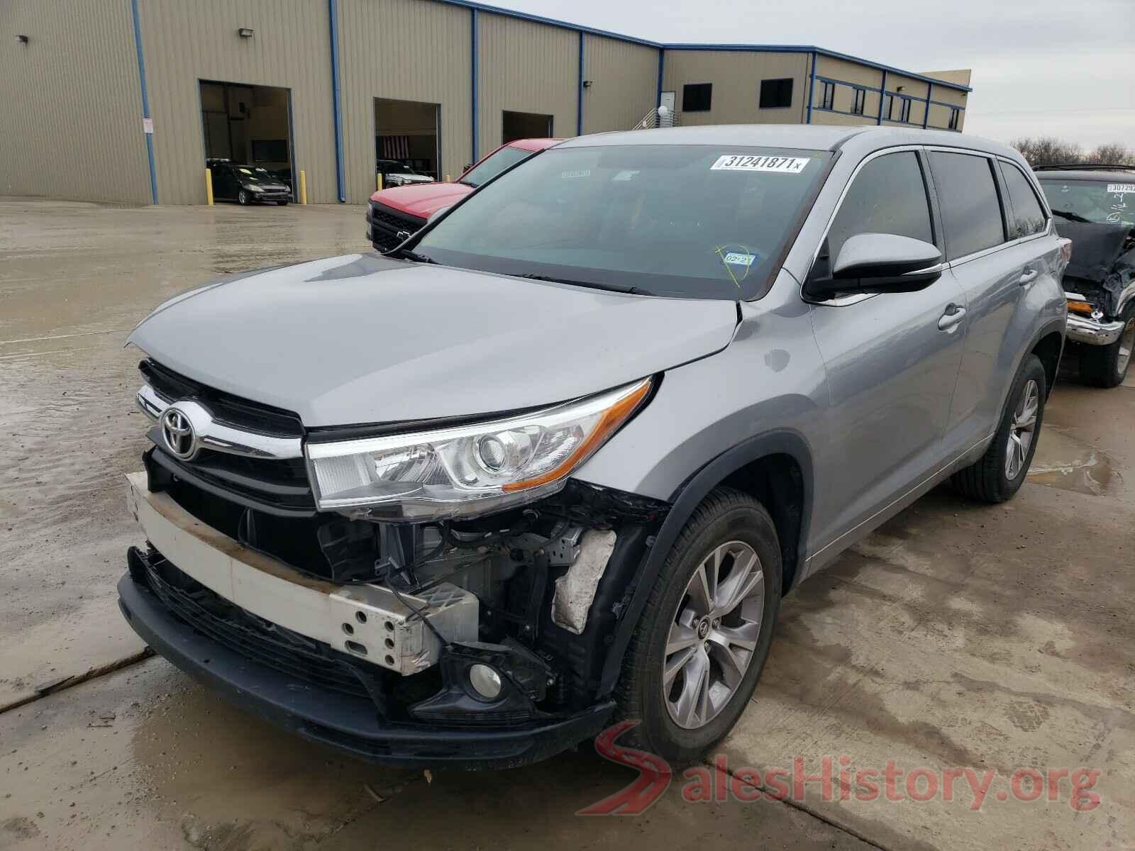 5TDZKRFH9GS134774 2016 TOYOTA HIGHLANDER