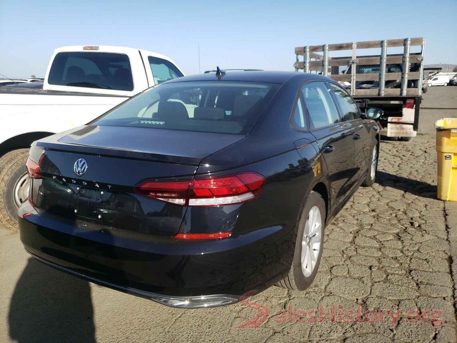 1VWAA7A32LC022472 2020 VOLKSWAGEN PASSAT