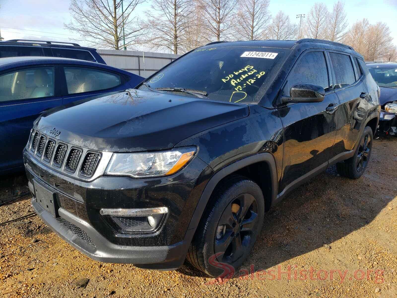 3C4NJDBB3LT217574 2020 JEEP COMPASS